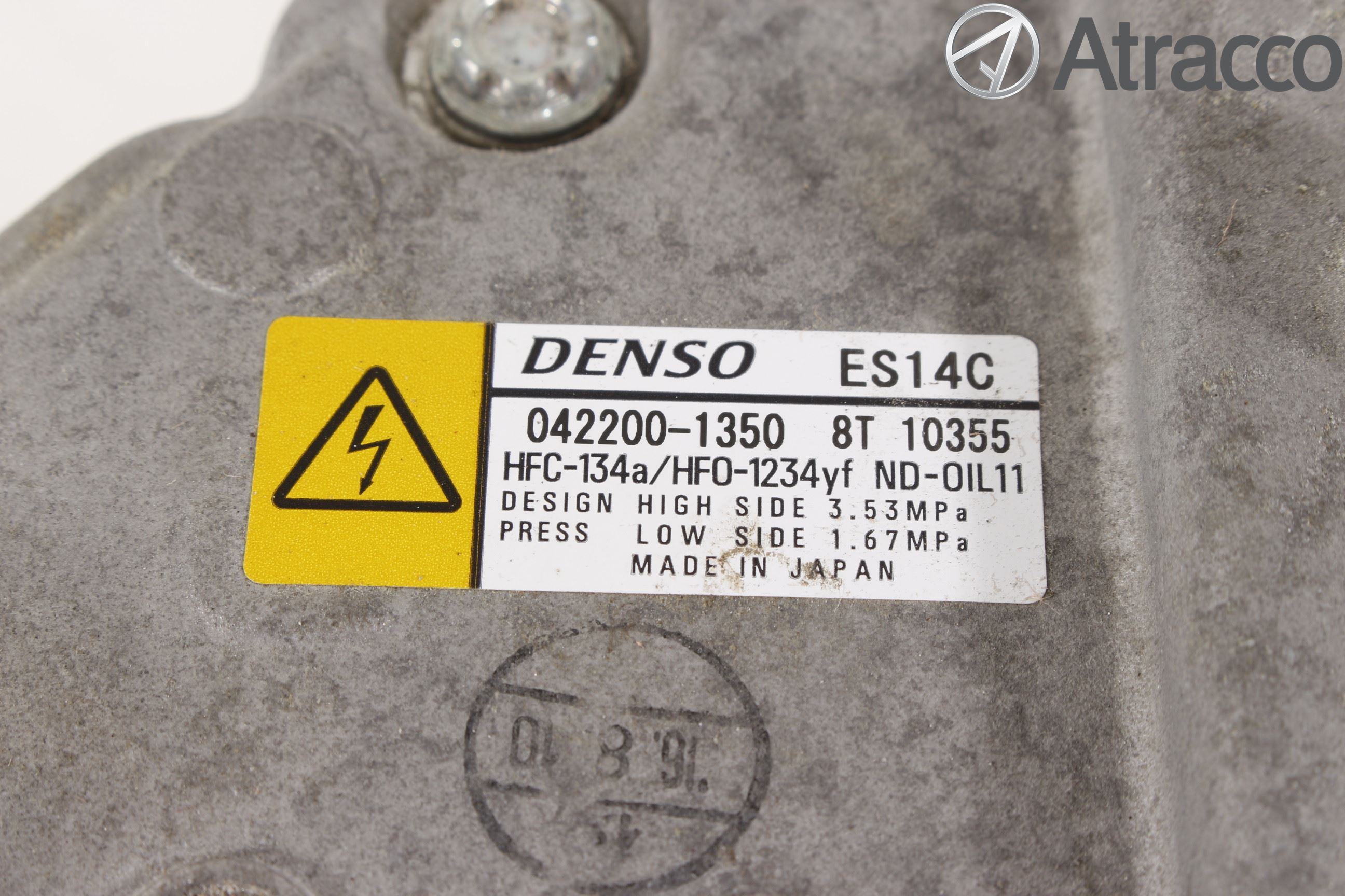 Toyota YARIS XP130 15-20 Varme Ac Kompressor