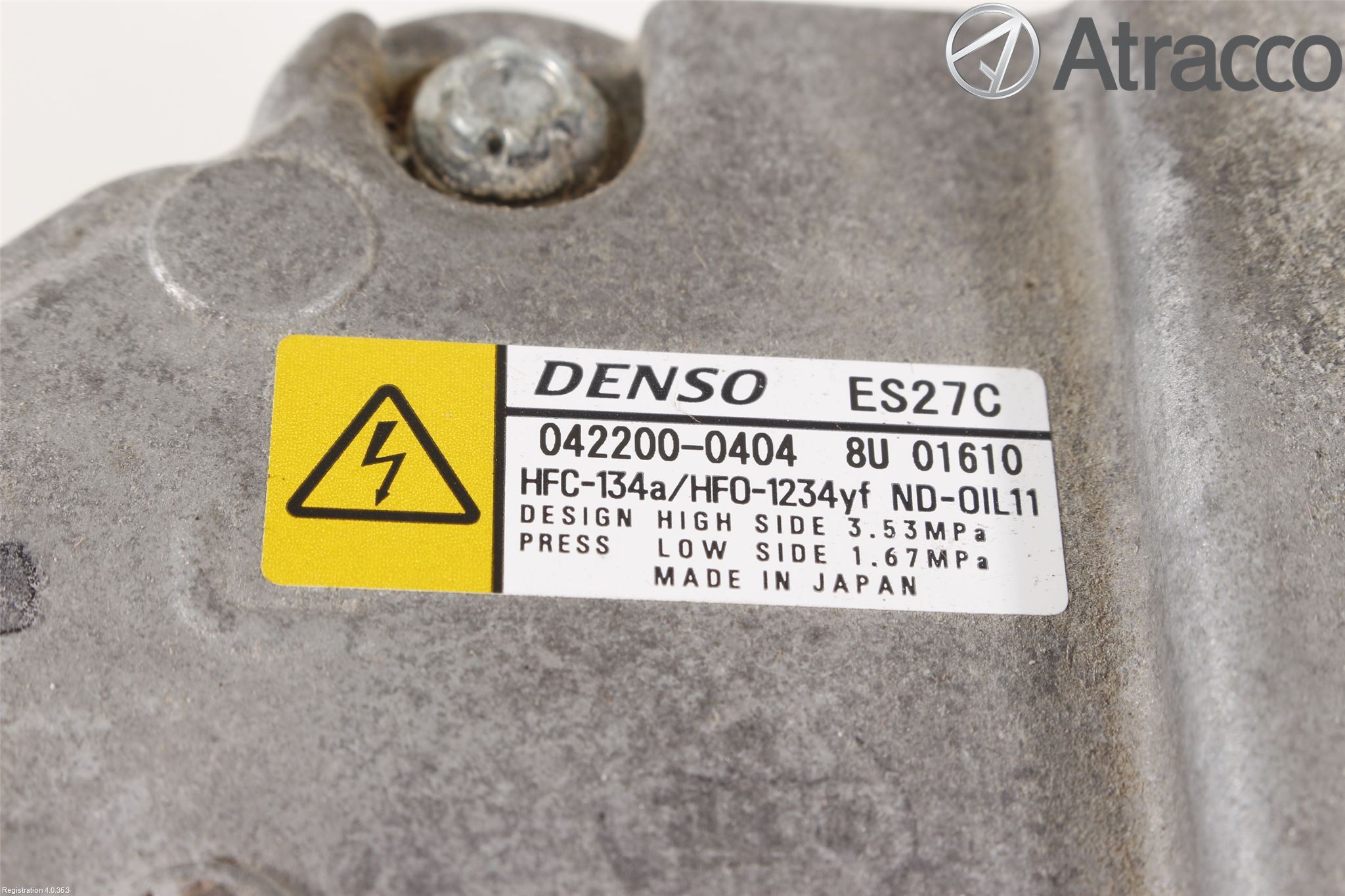 Toyota PRIUS+ ZVW40 12-20 Varme Ac Kompressor