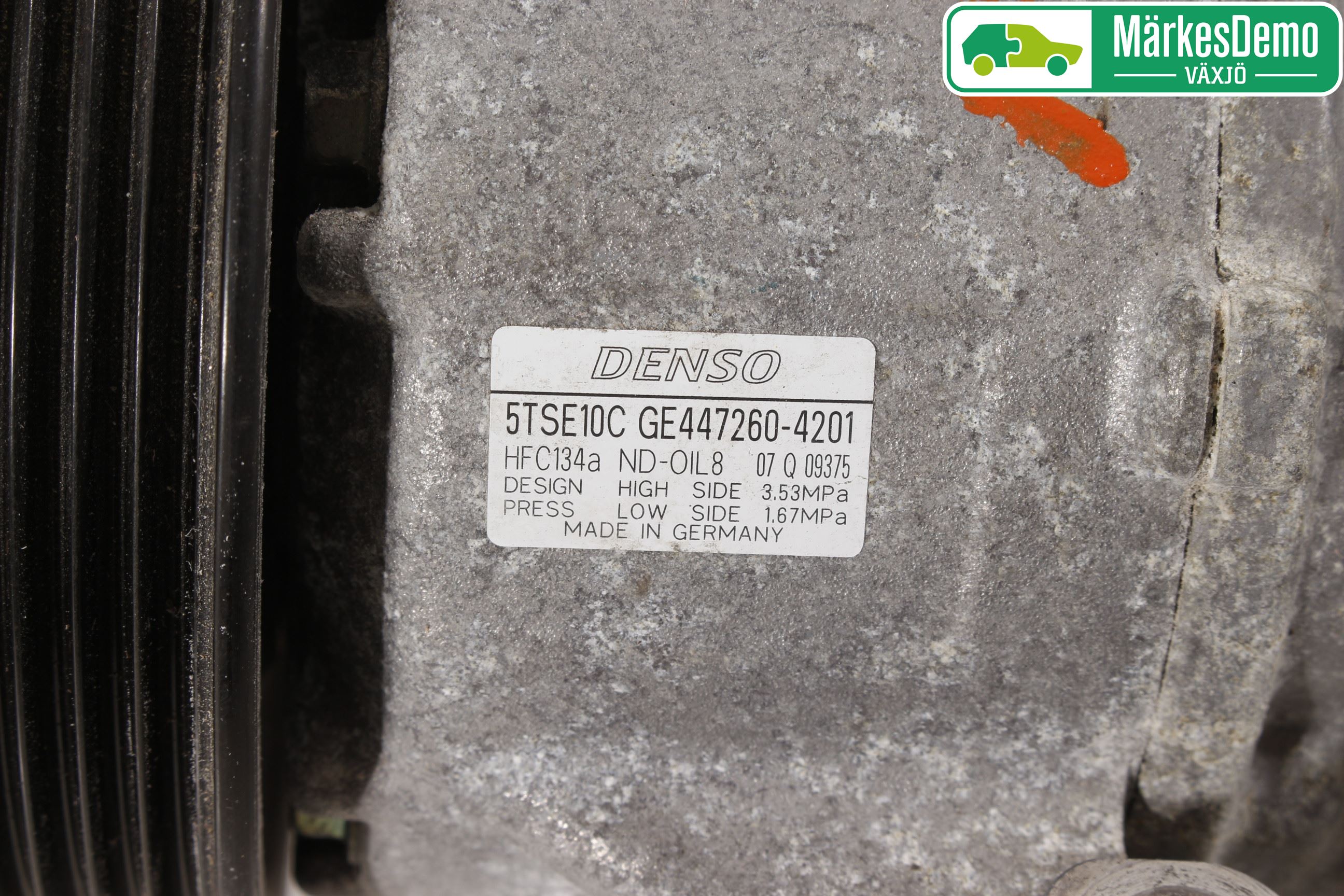 Toyota YARIS XP130 12-14 Varme Ac Kompressor