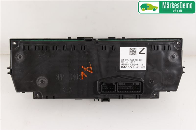 Mazda 3 III 14-19 Varme Ac Betjening-Display