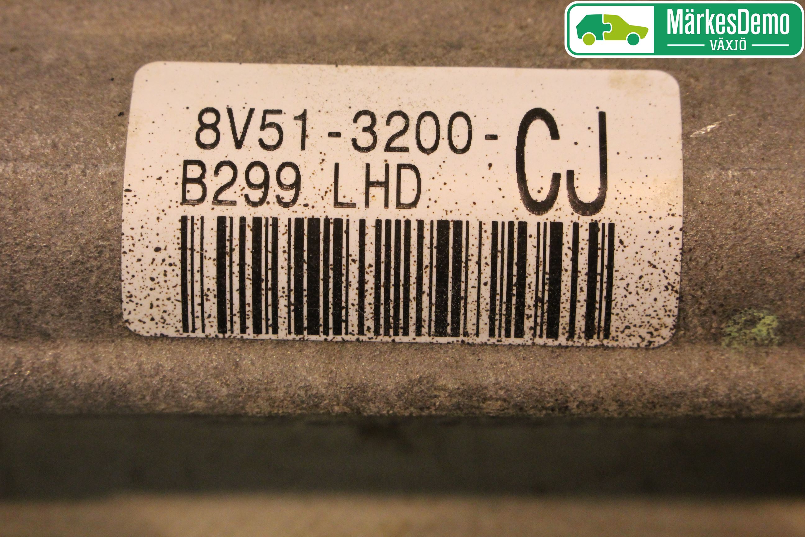 Ford FIESTA 13-17 Servo Snekke - Tannstang