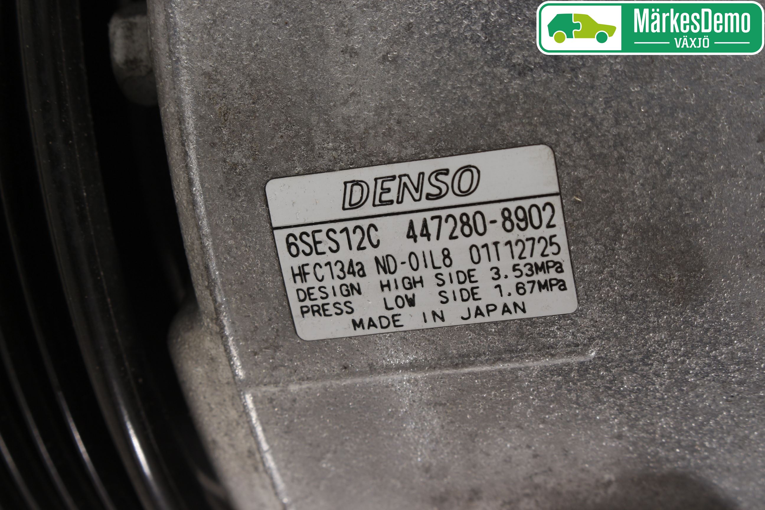 Toyota AURIS 13-19 Varme Ac Kompressor