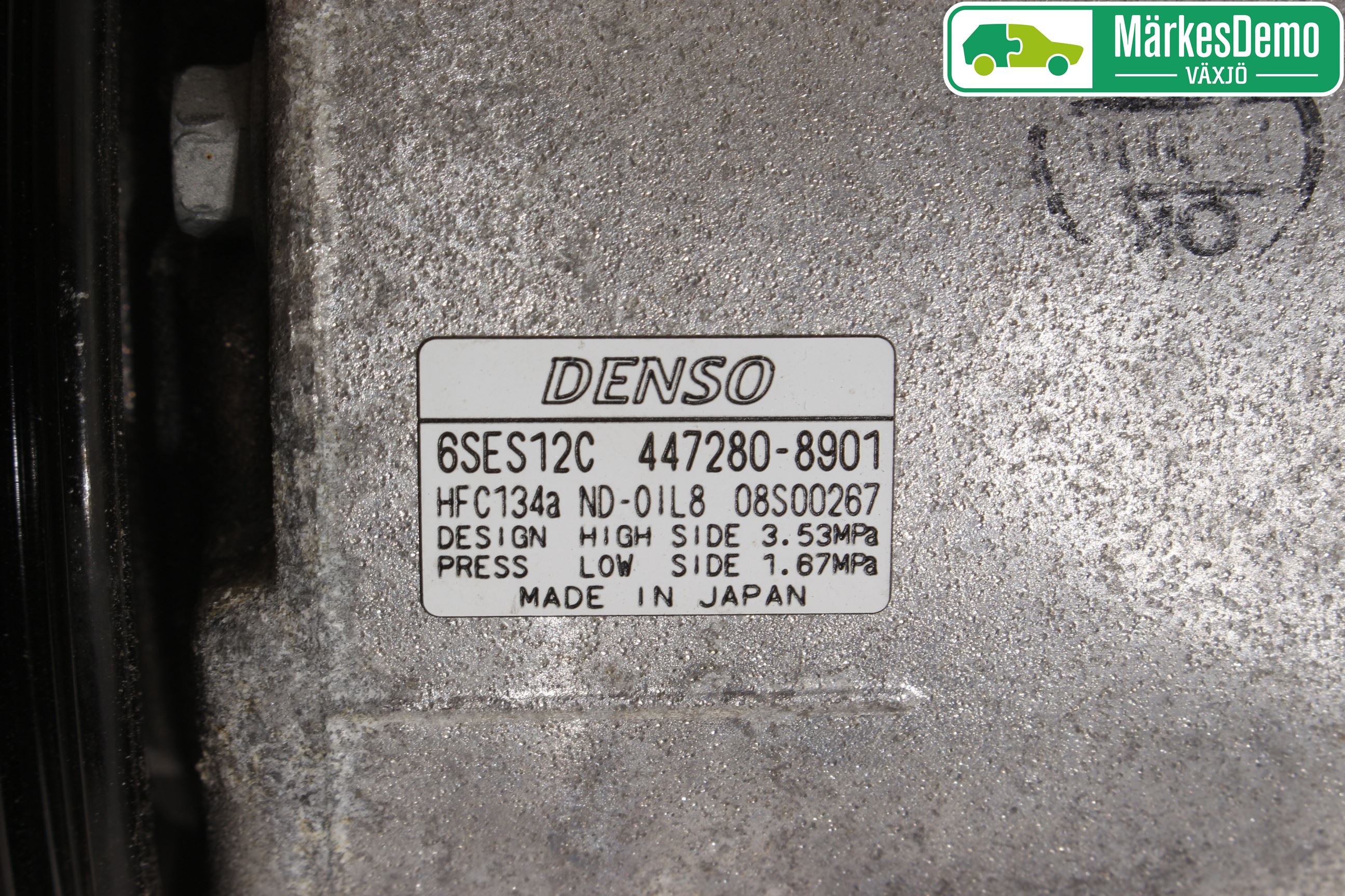 Toyota AURIS 13-19 Varme Ac Kompressor