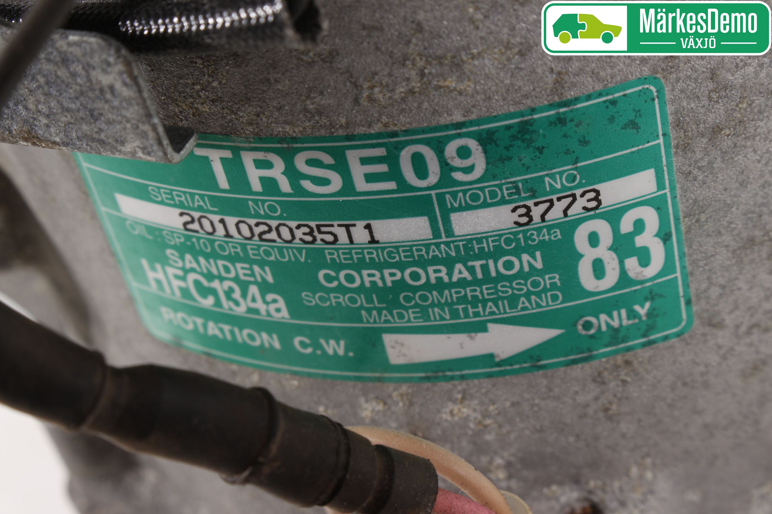 Honda CIVIC 12-16 Varme Ac Kompressor