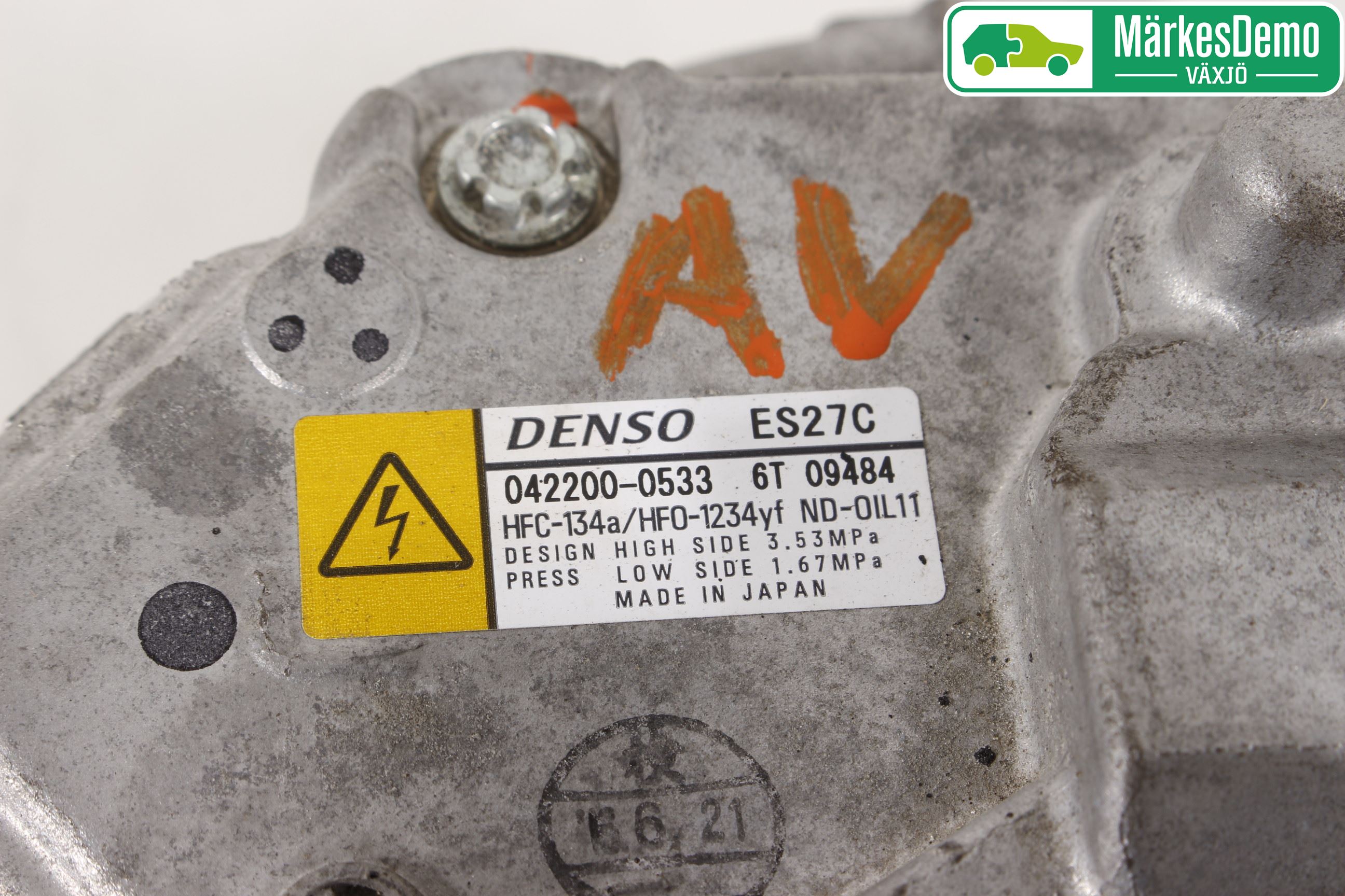 Toyota RAV4 13-18 Varme Ac Kompressor