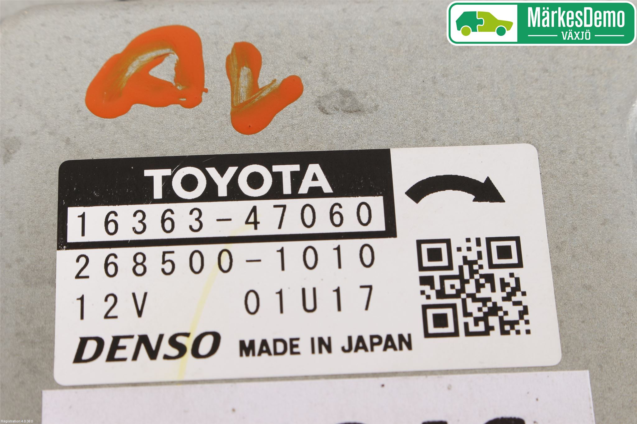 Toyota C-HR 16-23 Kjølevifte Elektrisk