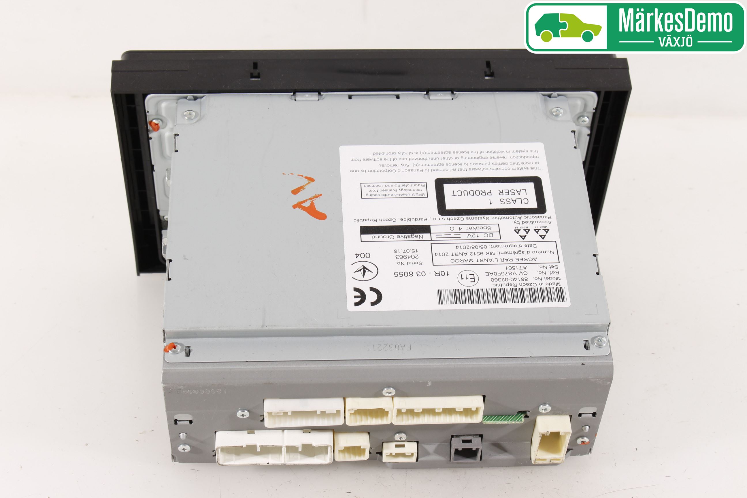 Toyota AURIS 13-19 Stereo Radio Med Cd
