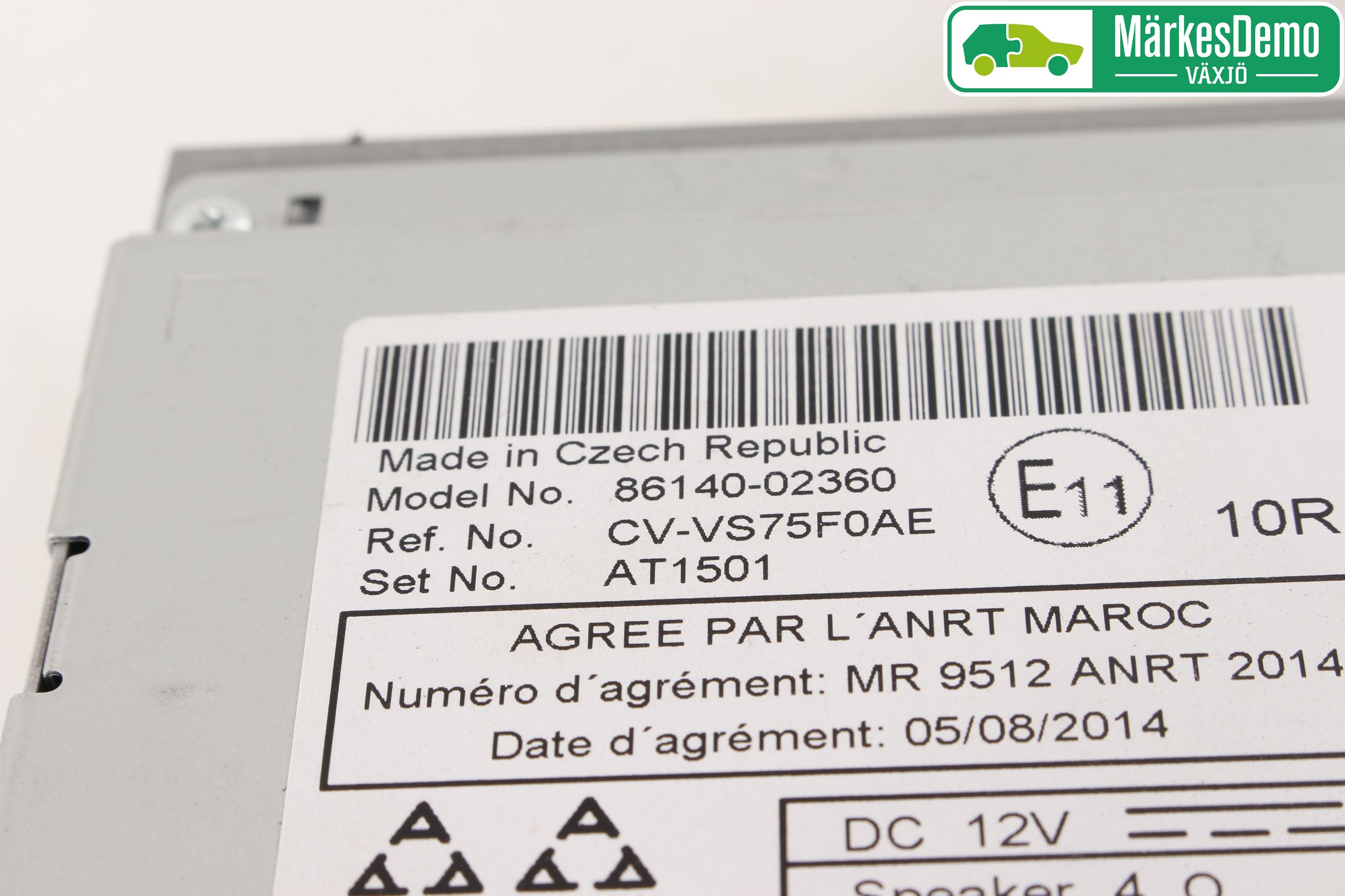 Toyota AURIS 13-19 Stereo Radio Med Cd