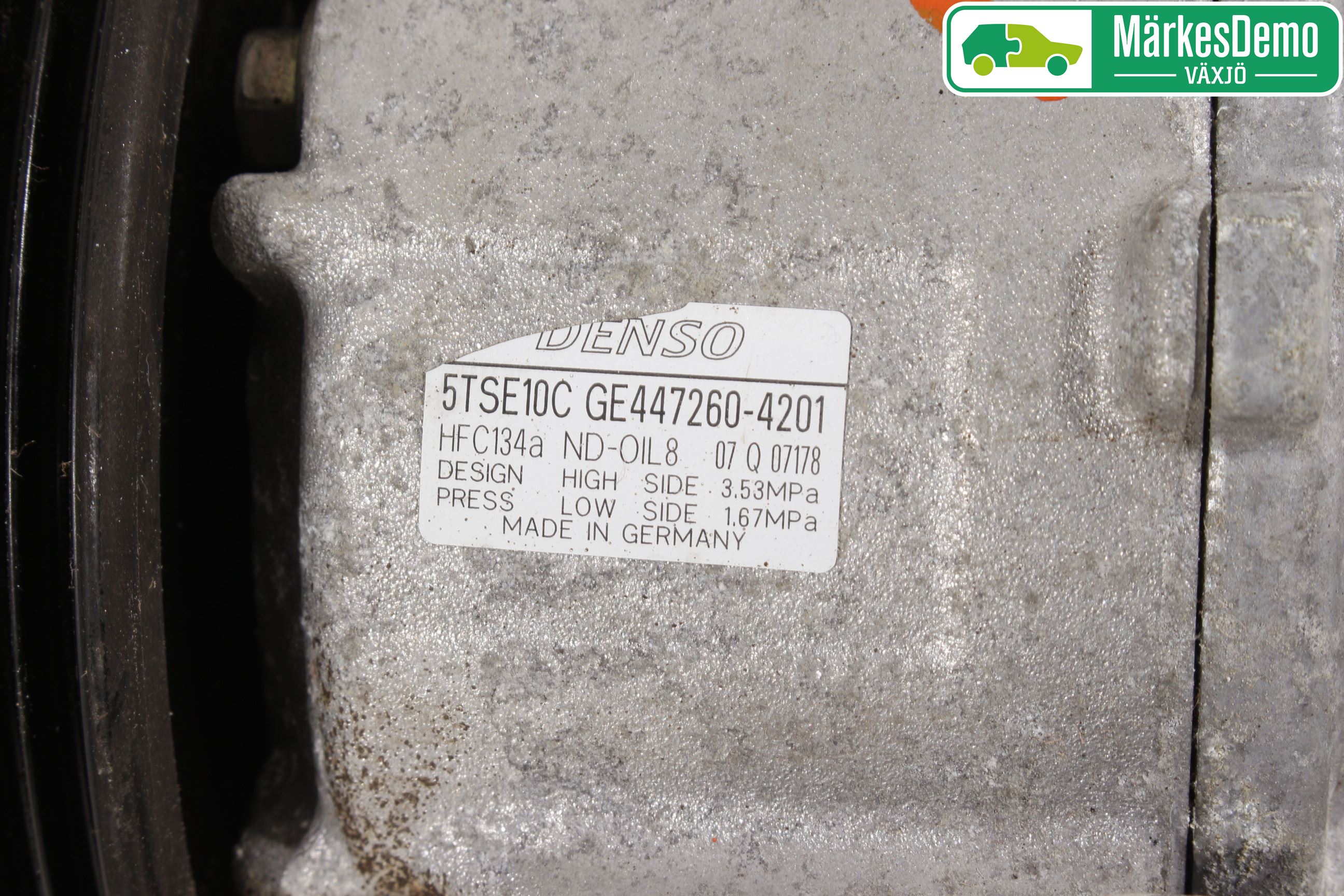 Toyota YARIS XP130 12-14 Varme Ac Kompressor