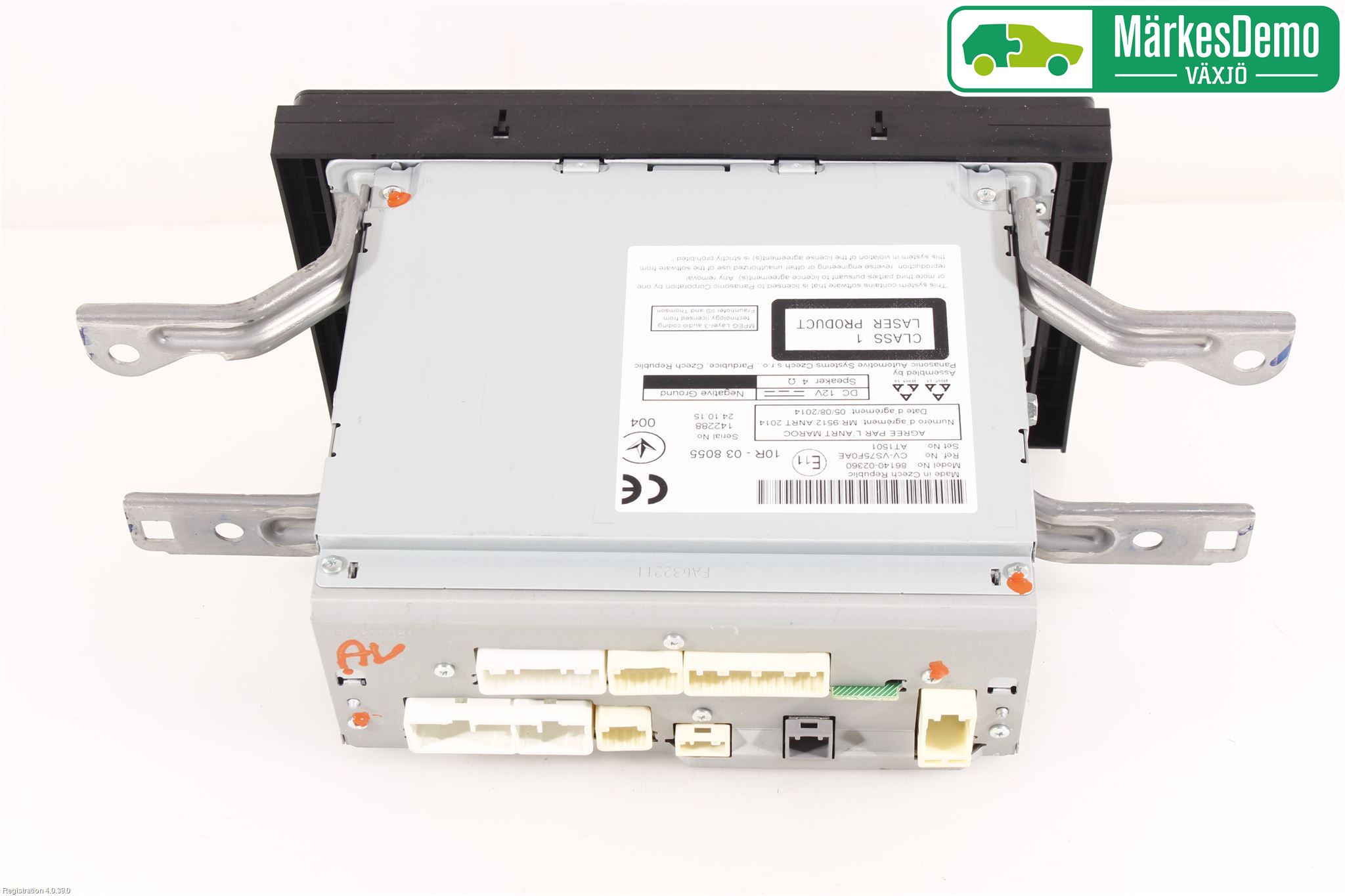 Toyota AURIS 13-19 Stereo Radio Med Cd