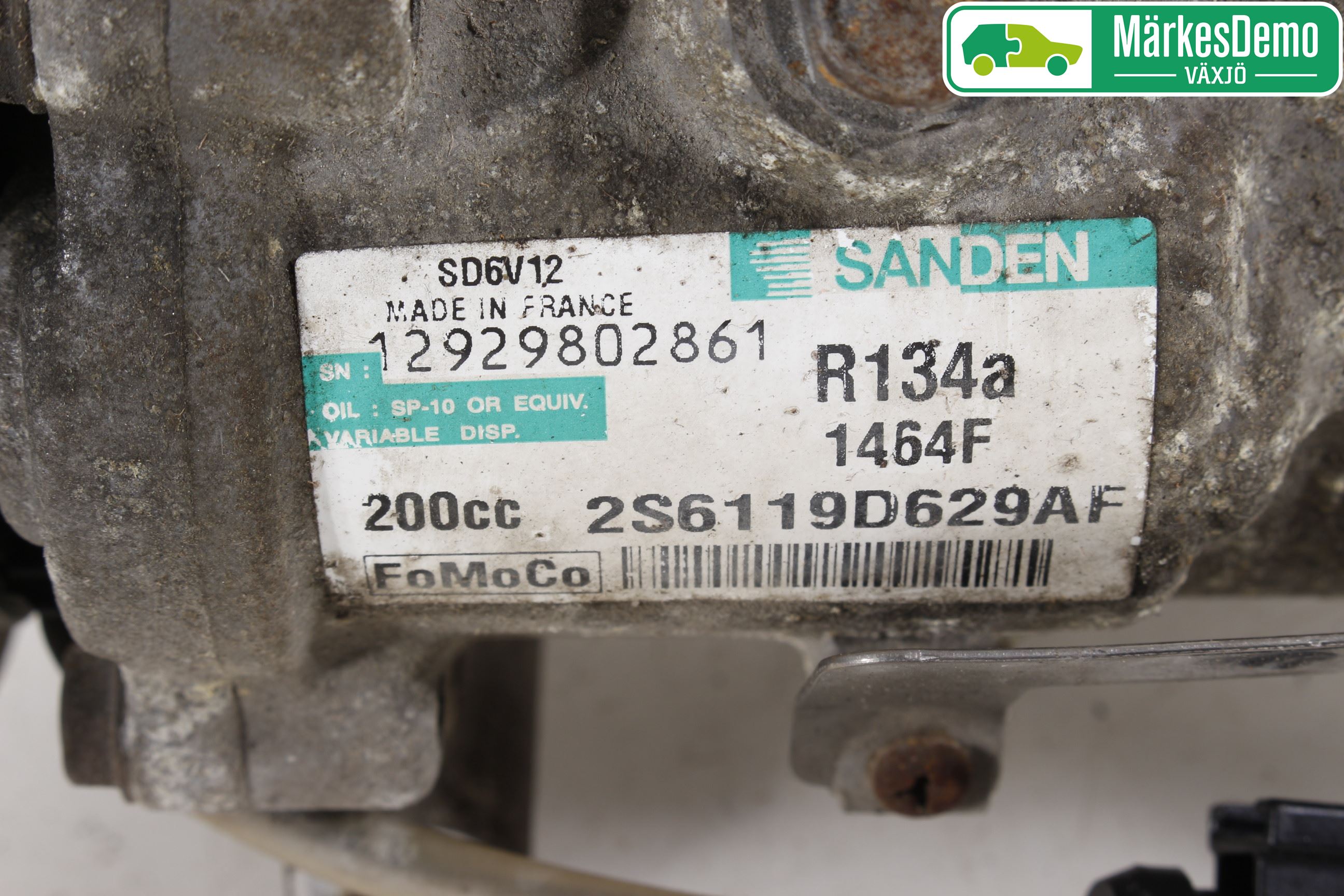 Ford FIESTA     06-08 Varme Ac Kompressor