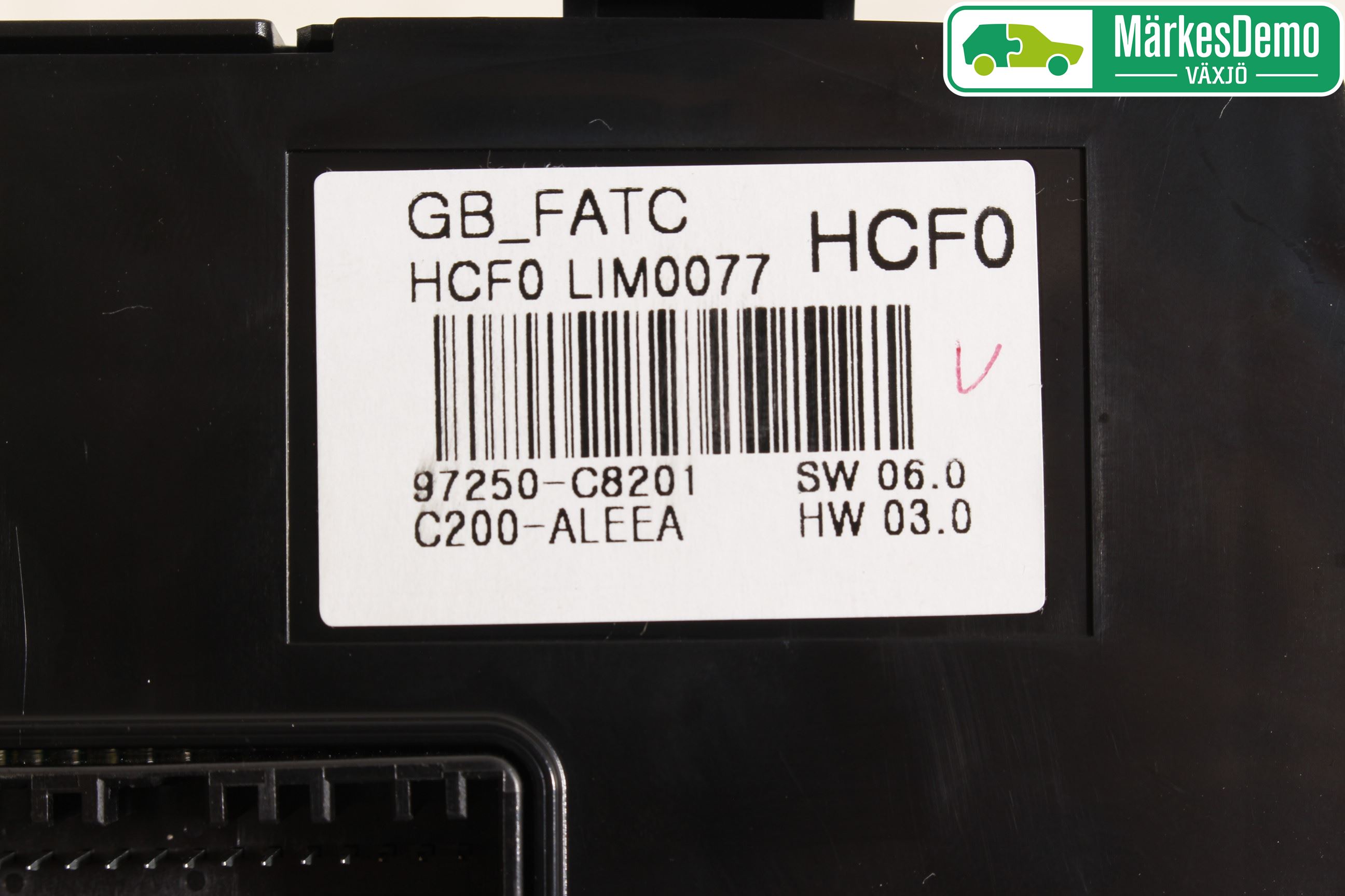 Hyundai i20 GB 15-20 Varme Ac Betjening-Display