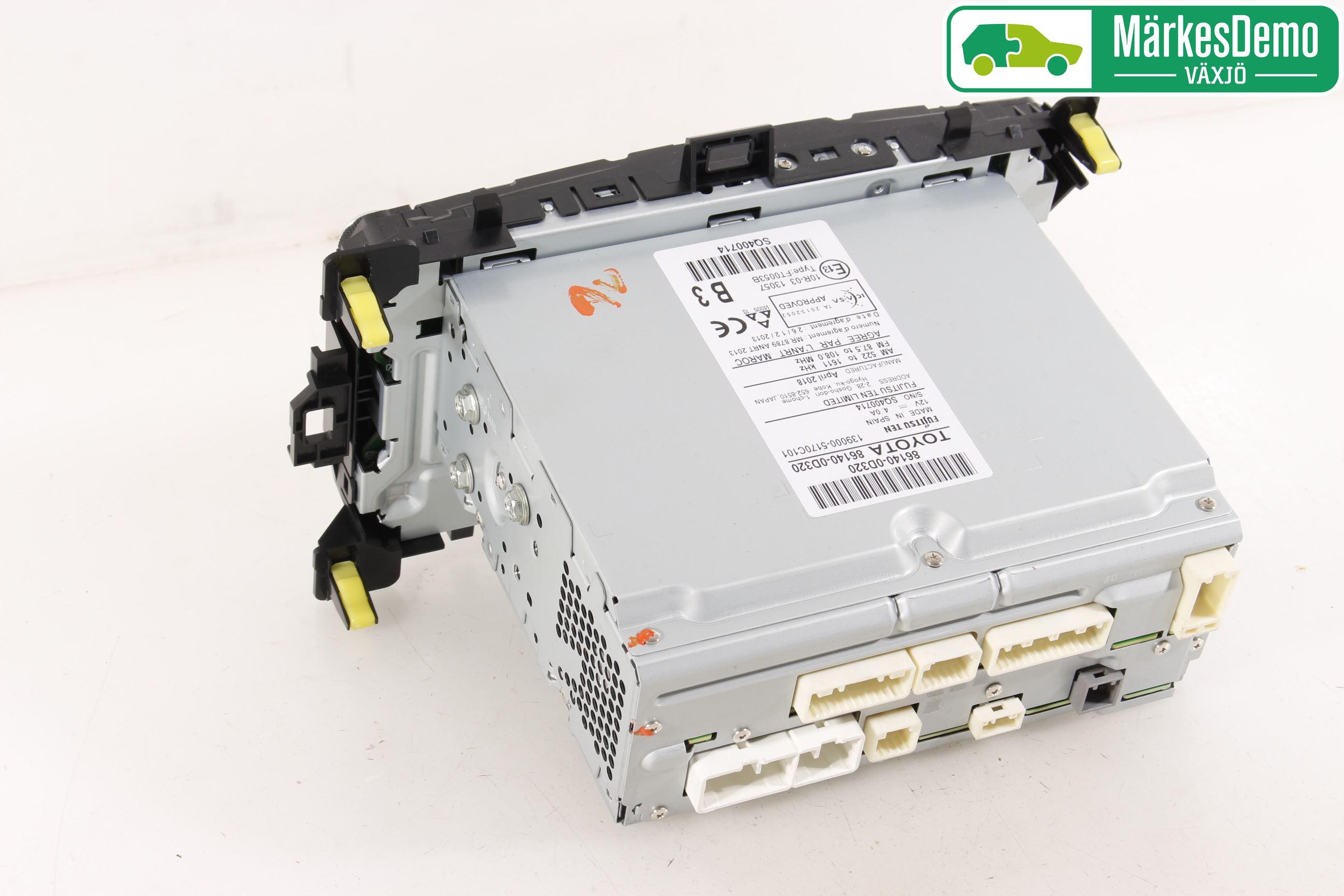 Toyota YARIS XP130 15-20 Stereo Radio Med Cd