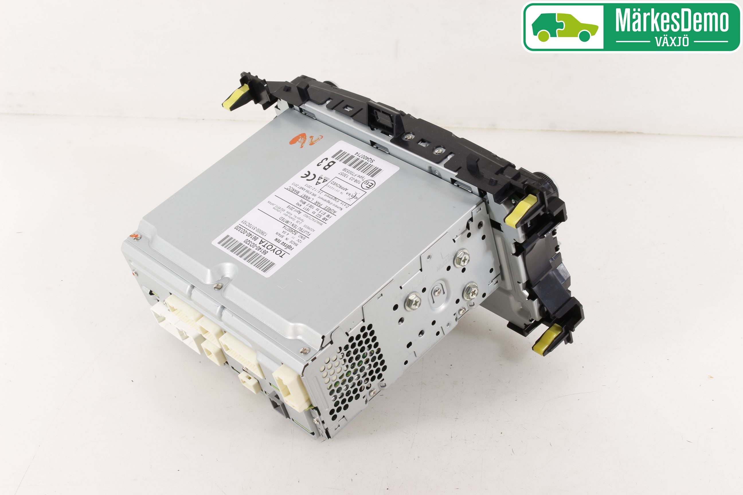 Toyota YARIS XP130 15-20 Stereo Radio Med Cd