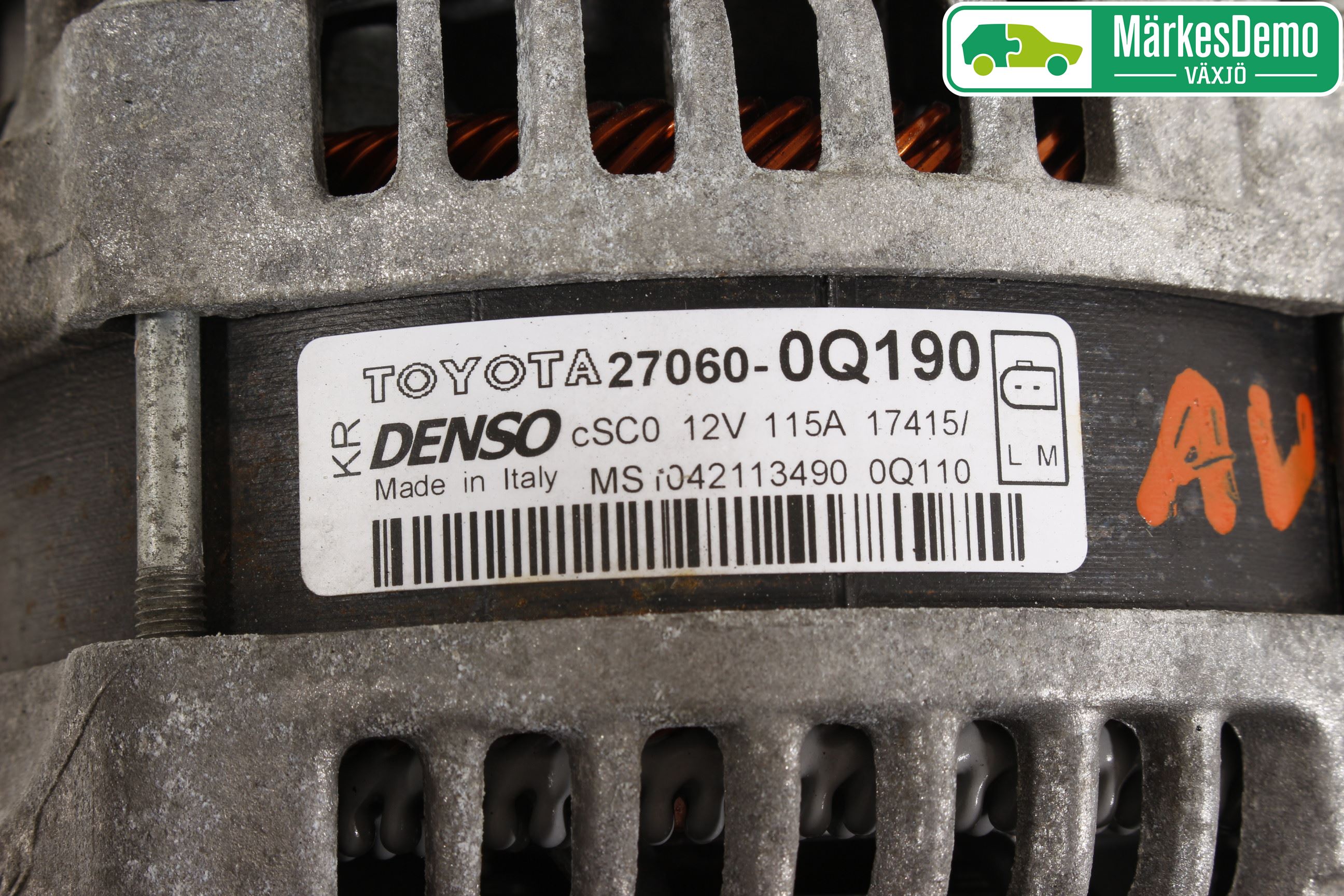 Toyota AYGO 15-21 Dynamo