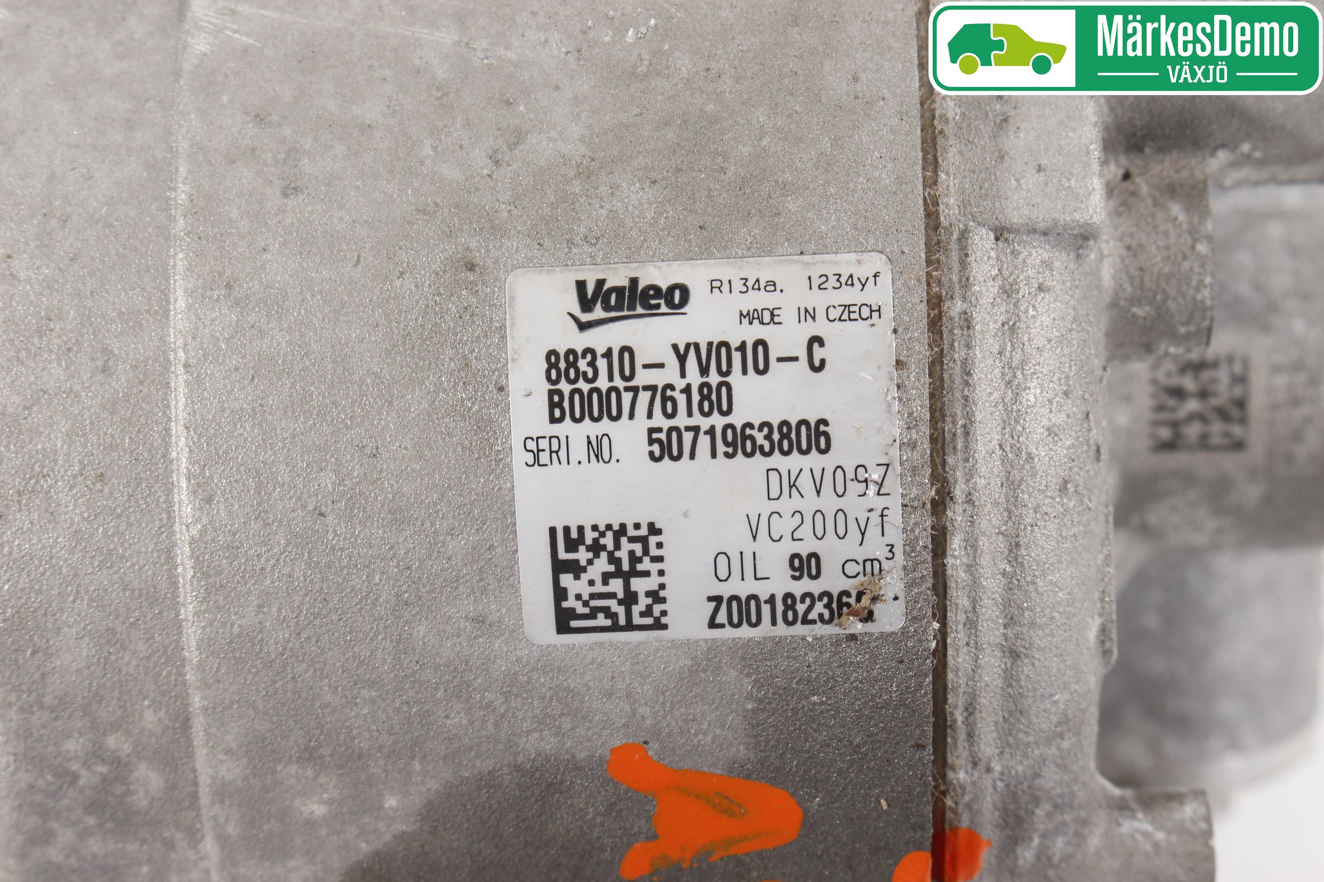 Toyota AYGO 15-21 Varme Ac Kompressor