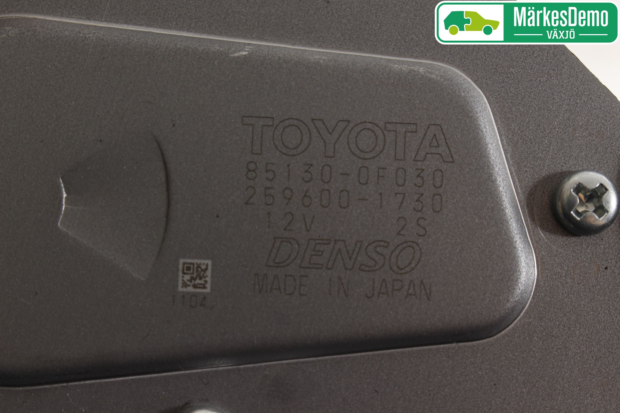 Toyota VERSO 09-18 Viskermotor Bakluke