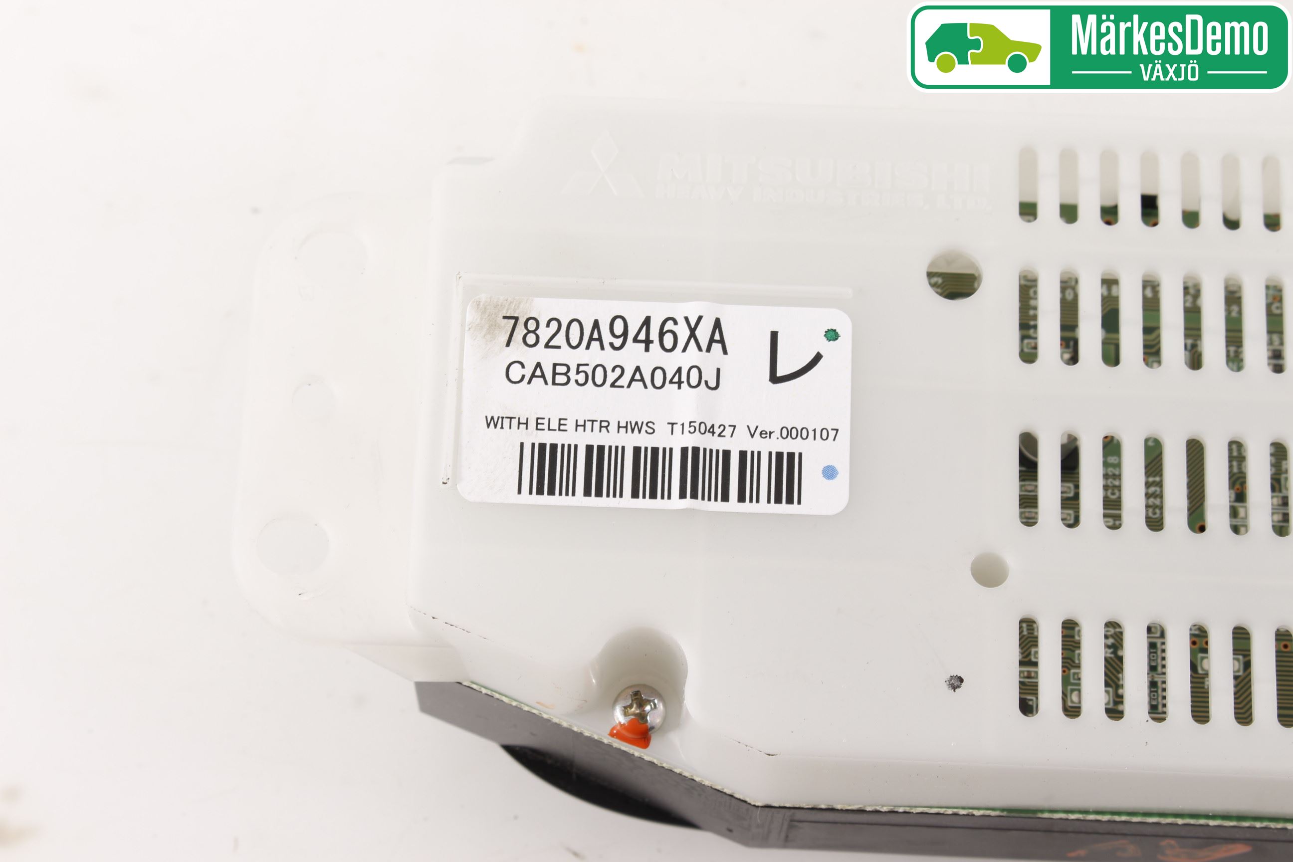 Mitsubishi OUTLANDER 13-21 Varme Ac Betjening-Display