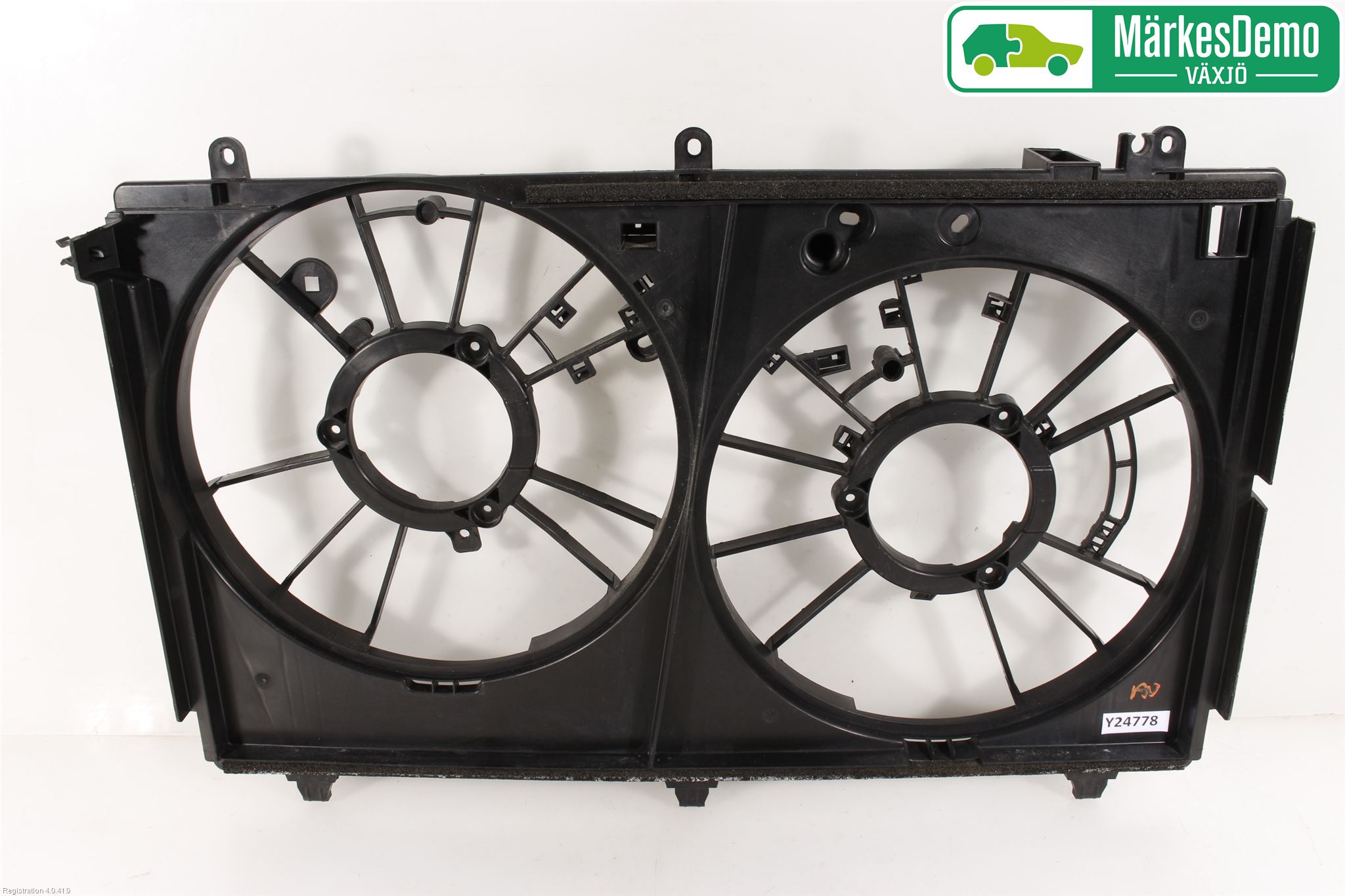 Mitsubishi OUTLANDER 13-21 Kjølevifte-Radiator Hus-Kåpe