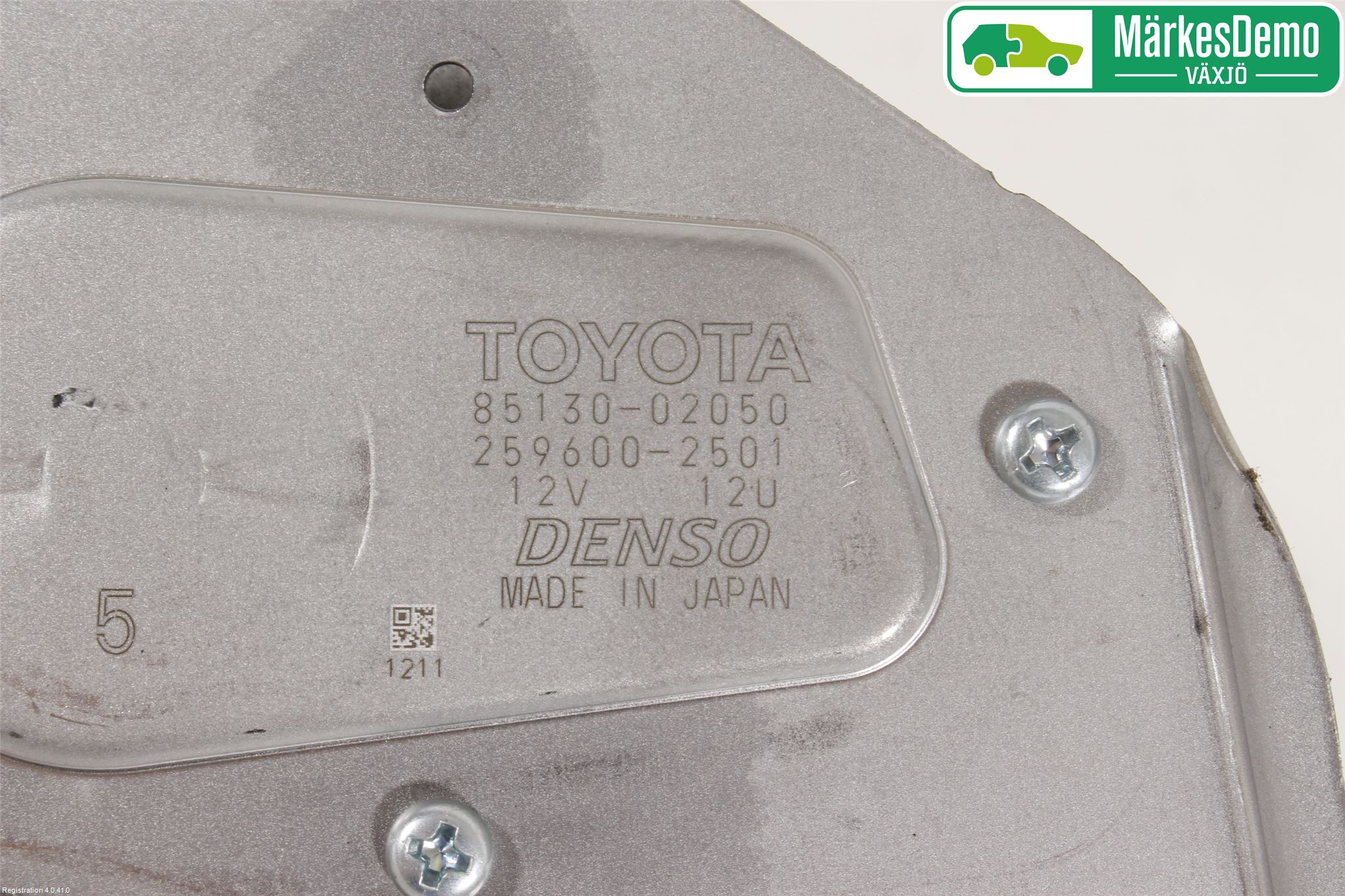 Toyota AURIS 13-19 Viskermotor Bakluke