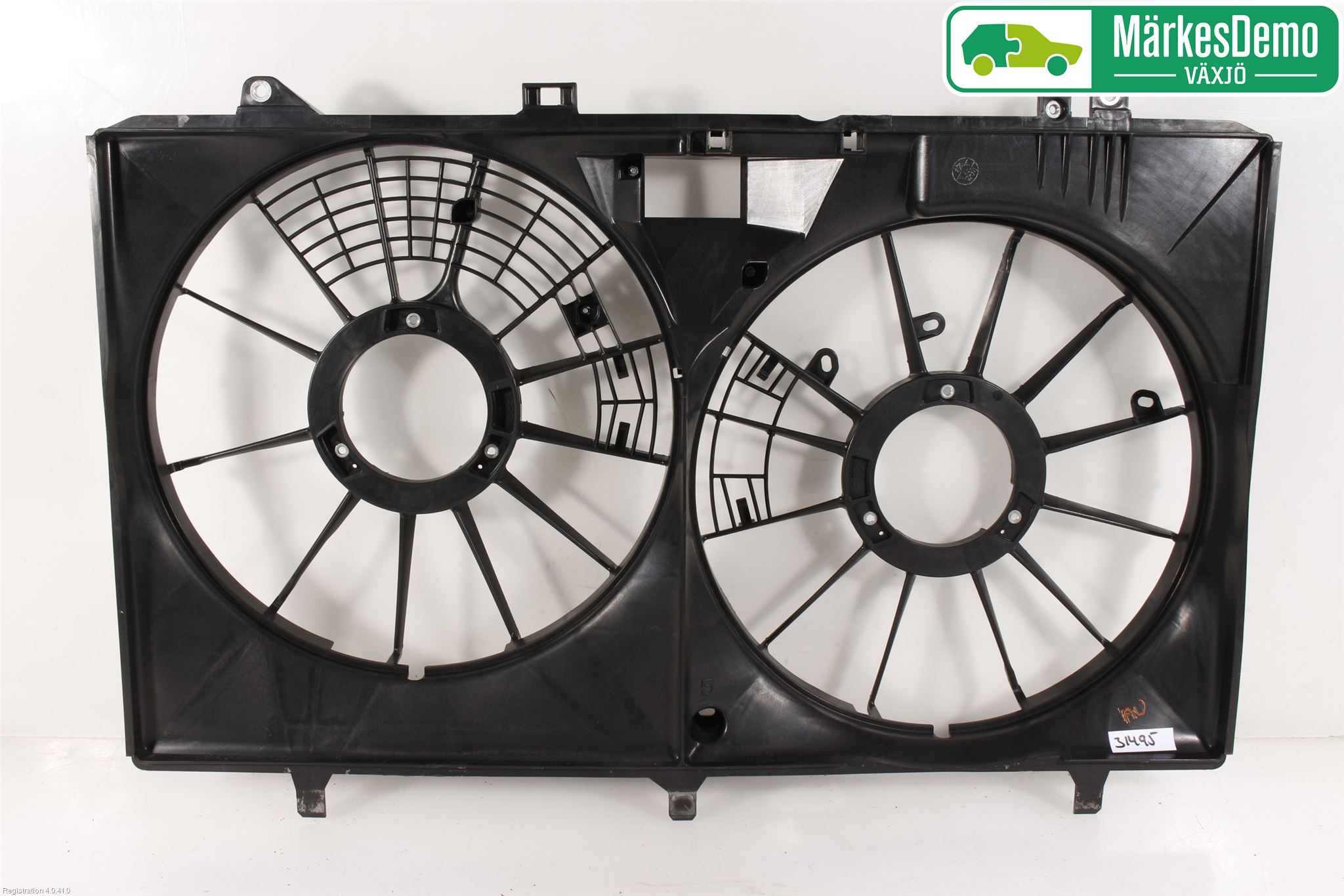 Lexus RX AL10 09-15 Kjølevifte-Radiator Hus-Kåpe