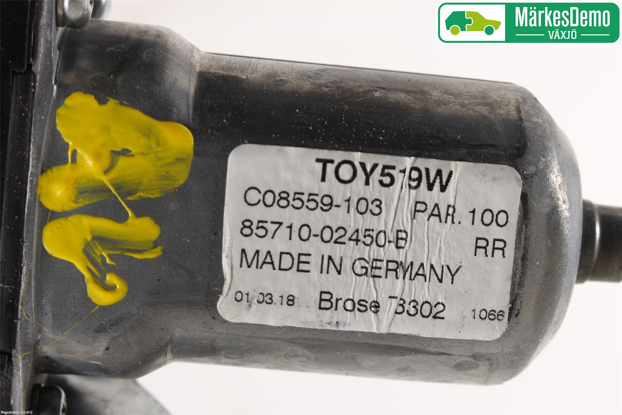 Toyota AURIS 13-19 Vindusheis El Komp