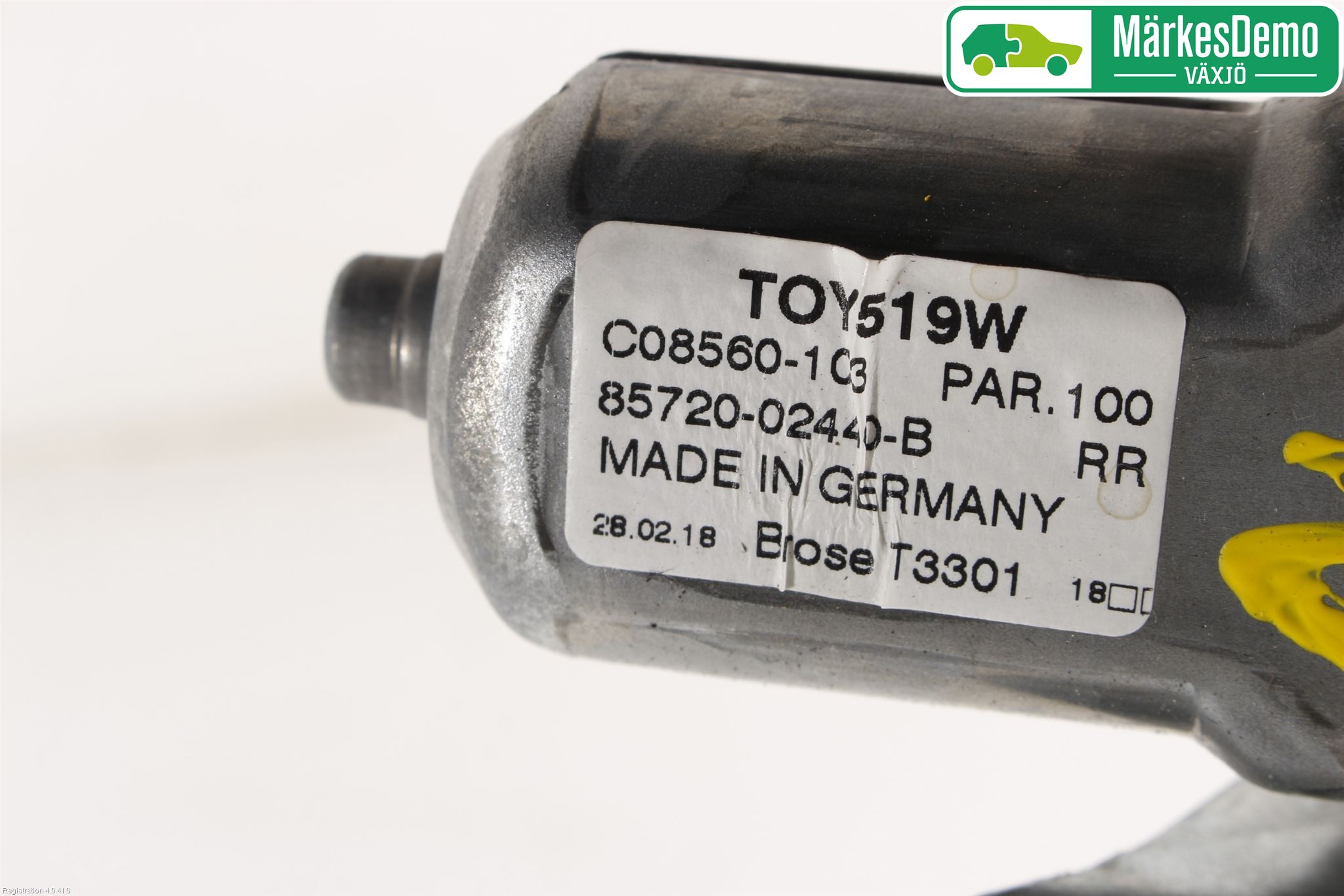 Toyota AURIS 13-19 Vindusheis El Komp