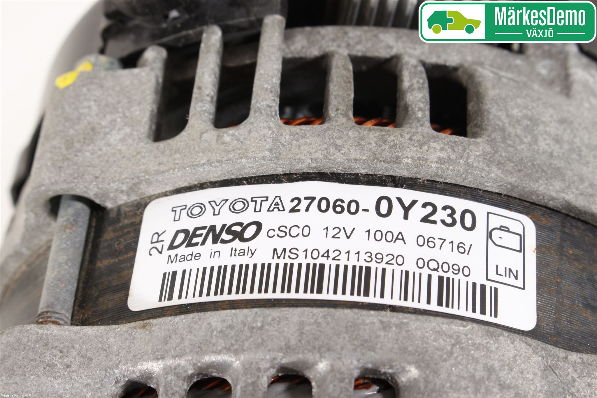 Toyota AURIS 13-19 Dynamo