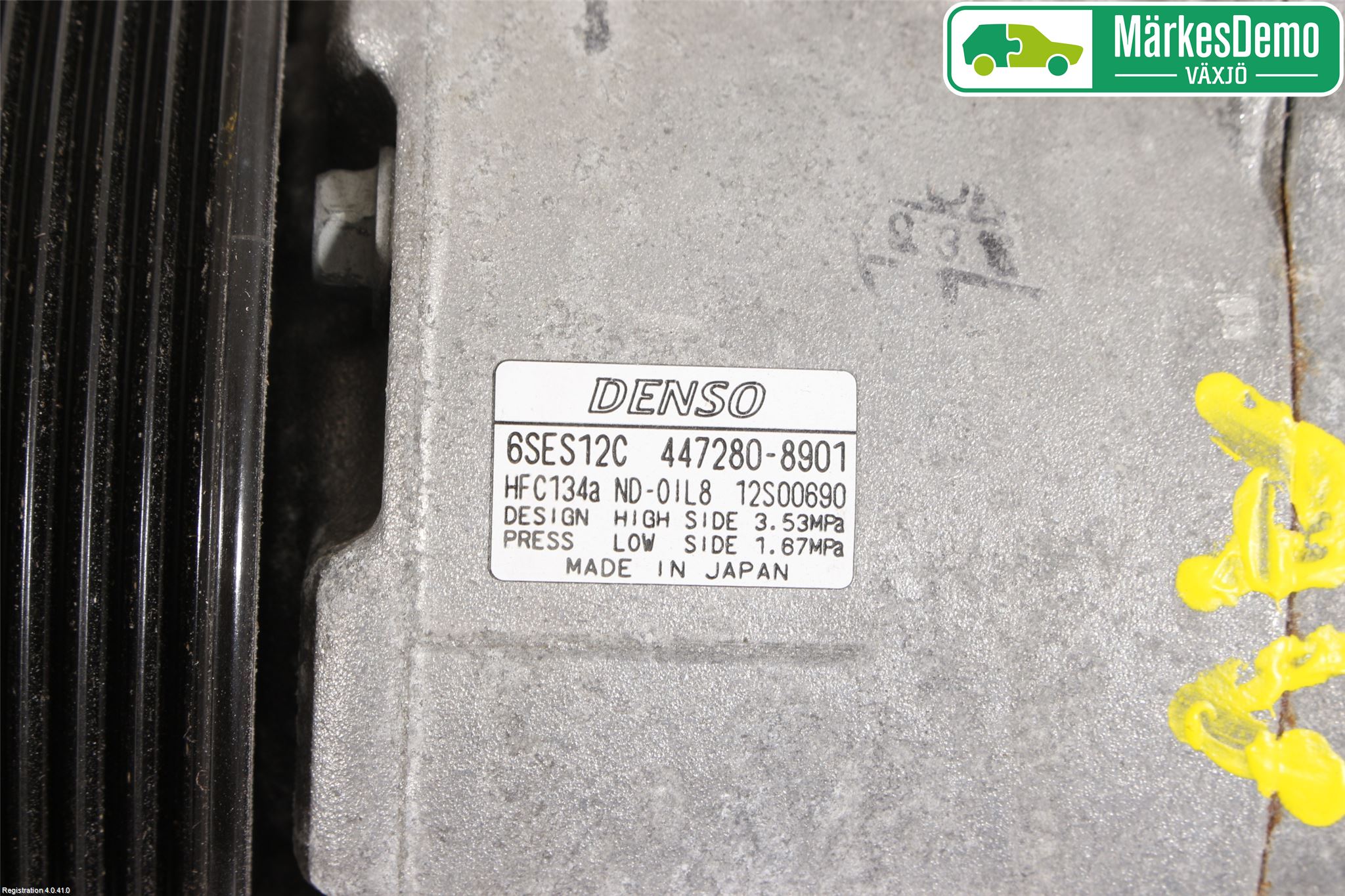Toyota AURIS 13-19 Varme Ac Kompressor