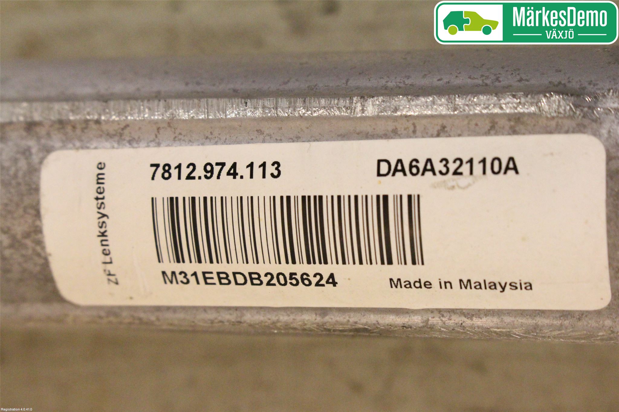 Mazda 2 (DJ) 15-22 Servo Snekke - Tannstang