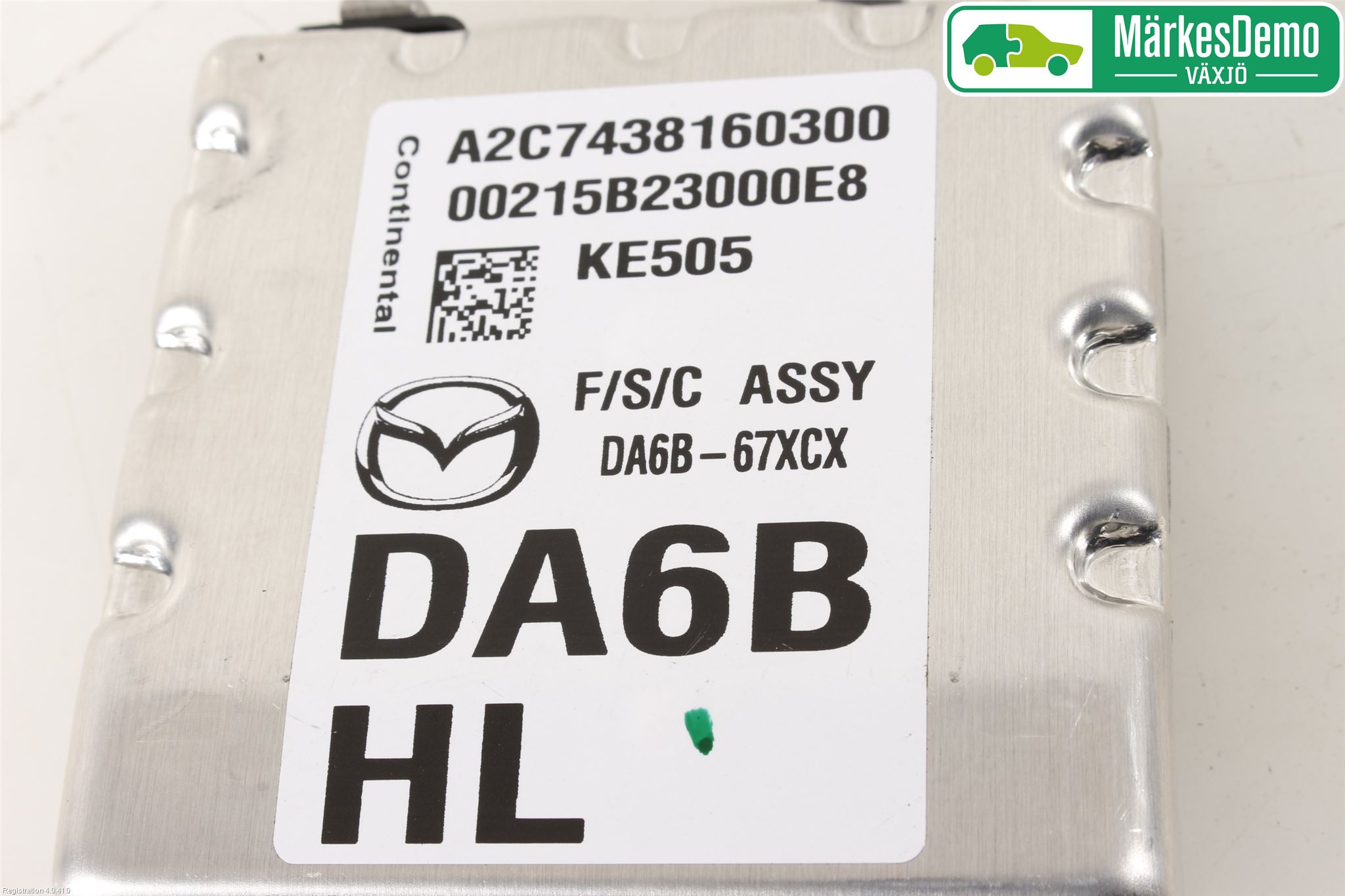 Mazda 2 (DJ) 15-22 Sensor Kollisjonsbeskyttelse