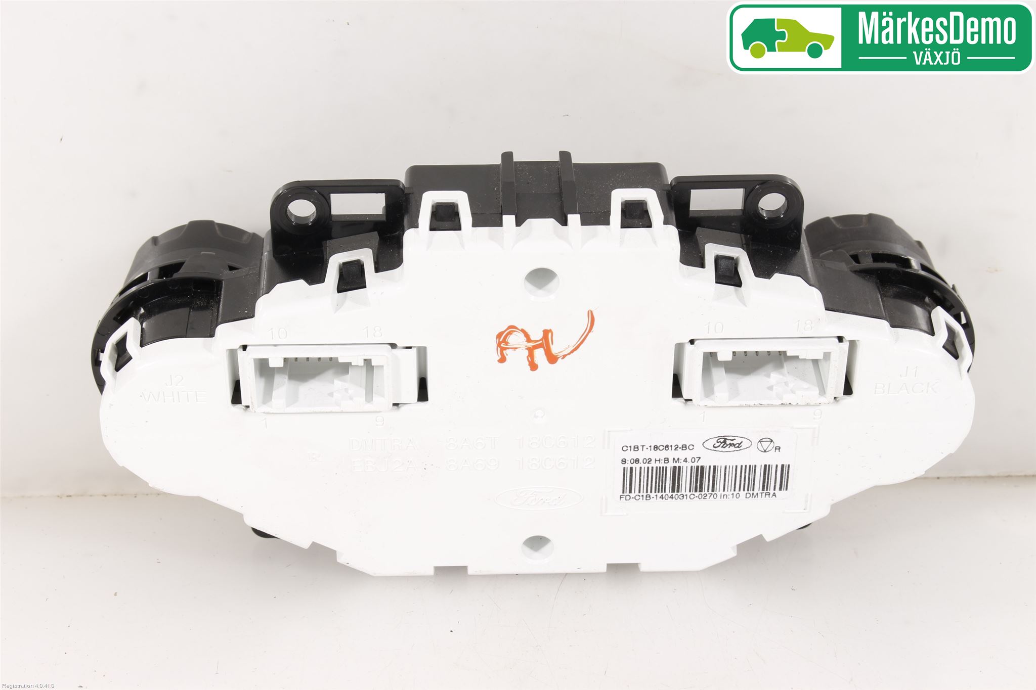 Ford FIESTA 13-17 Varme Ac Betjening-Display