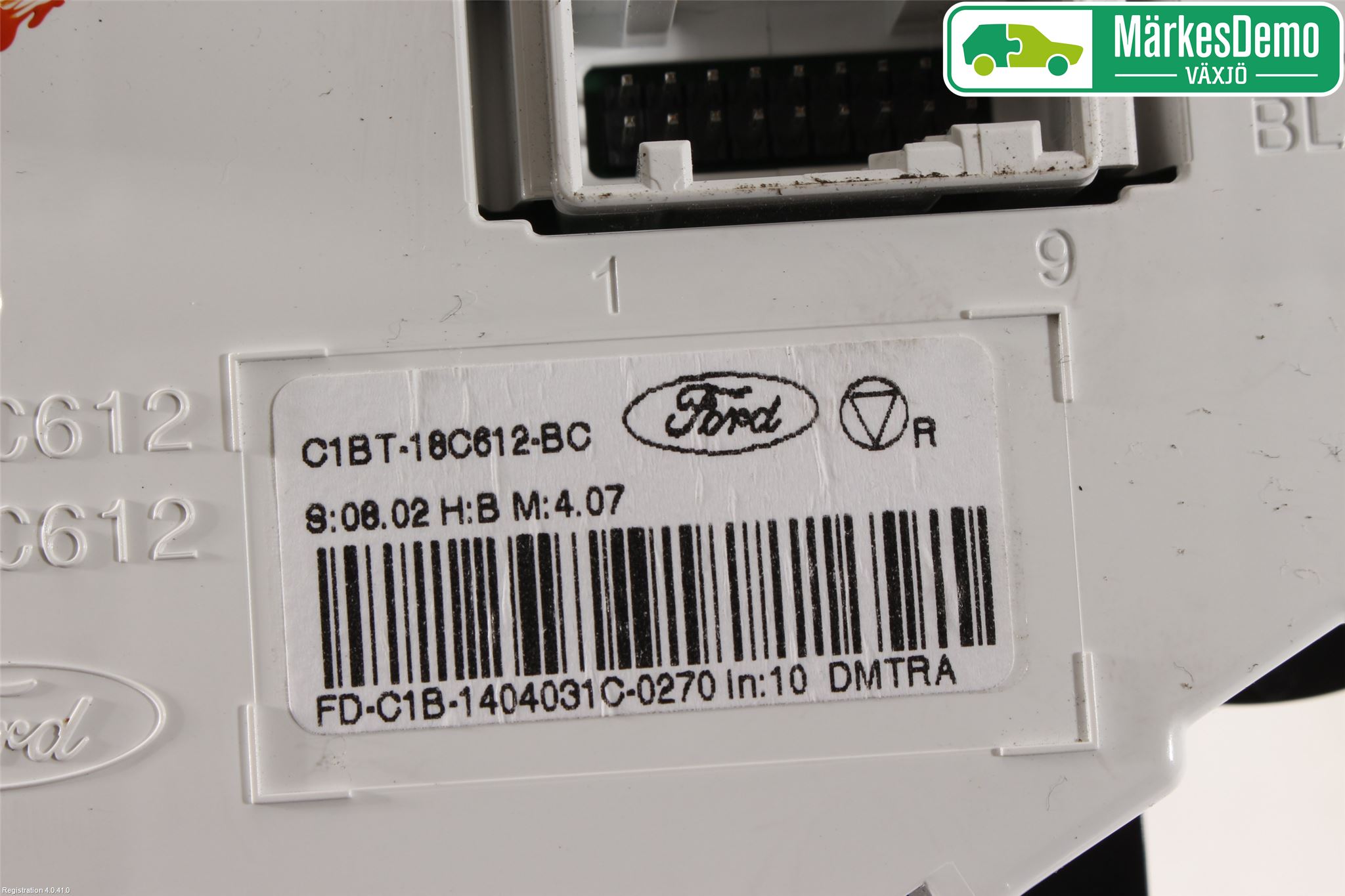Ford FIESTA 13-17 Varme Ac Betjening-Display