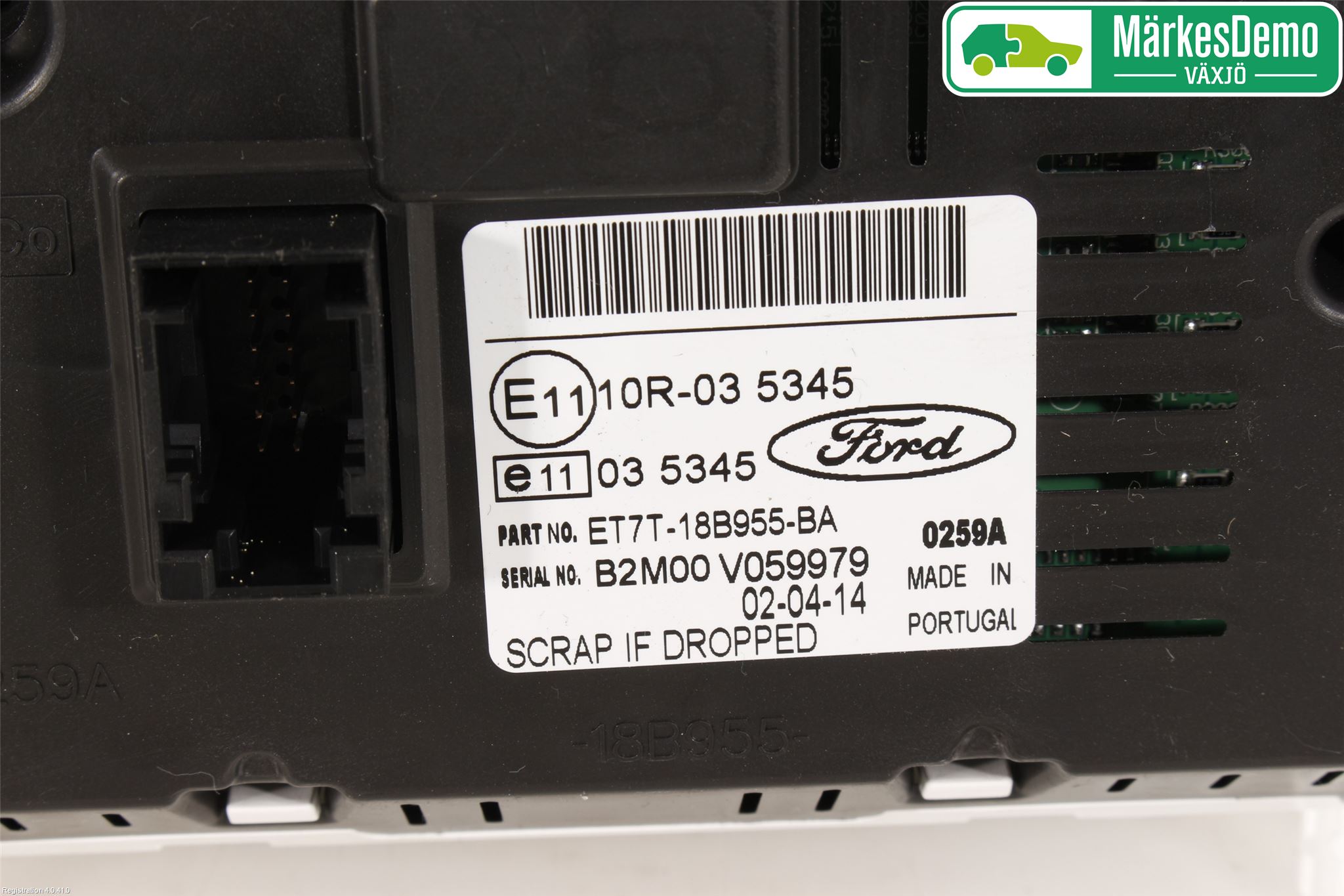 Ford FIESTA 13-17 Stereo Radio Med Cd