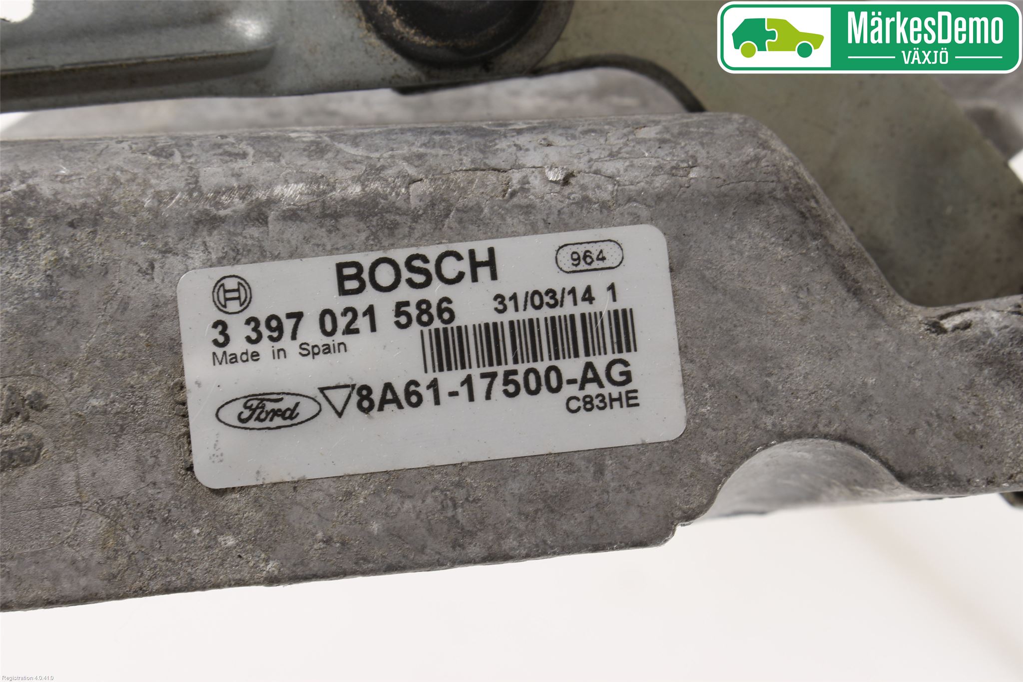 Ford FIESTA 13-17 Viskeroverføring Frontrute