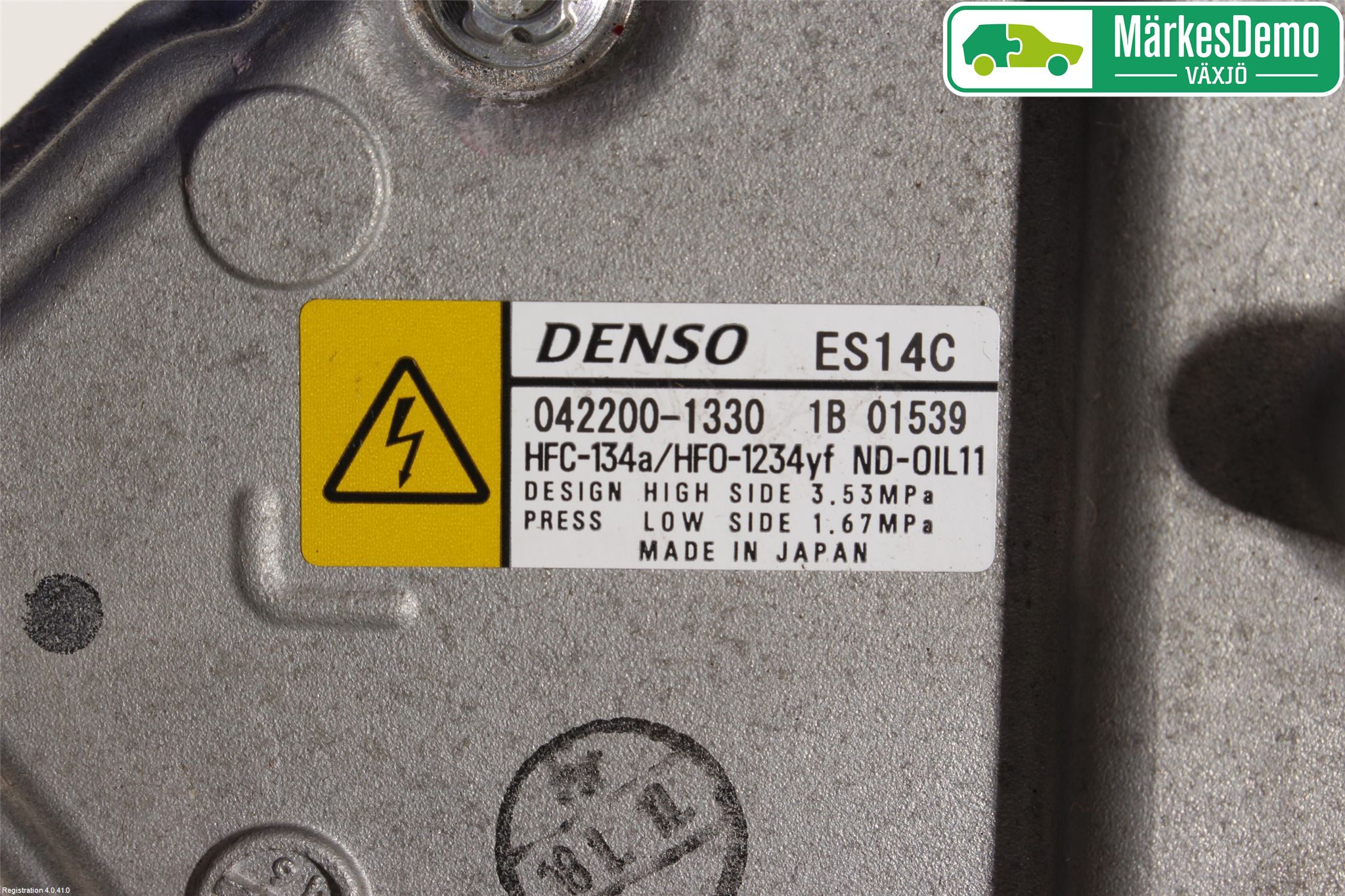 Toyota AURIS 13-19 Varme Ac Kompressor