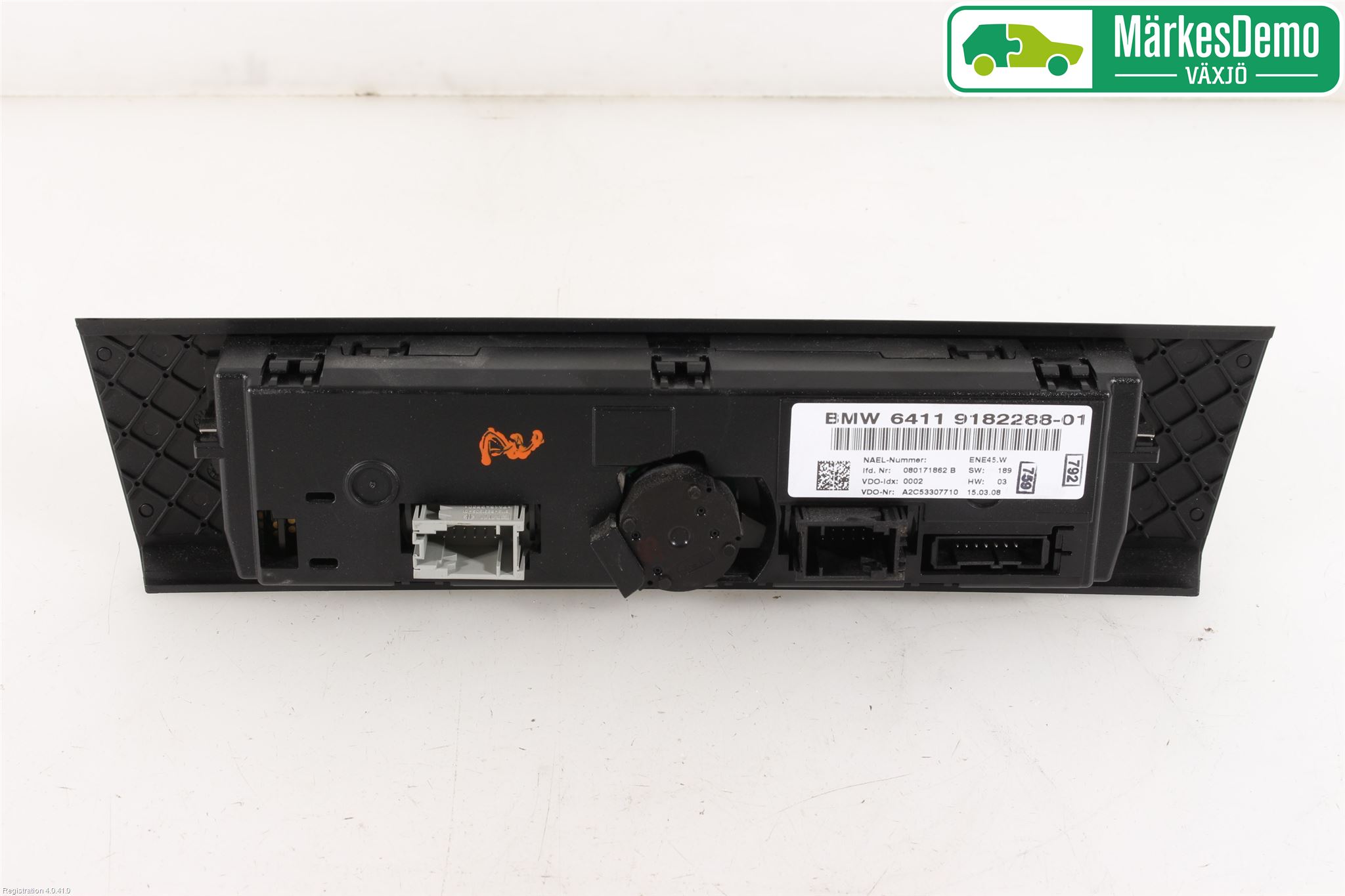 BMW 3 E92/93 Coupé/Cab 05-14 Varme Ac Betjening-Display