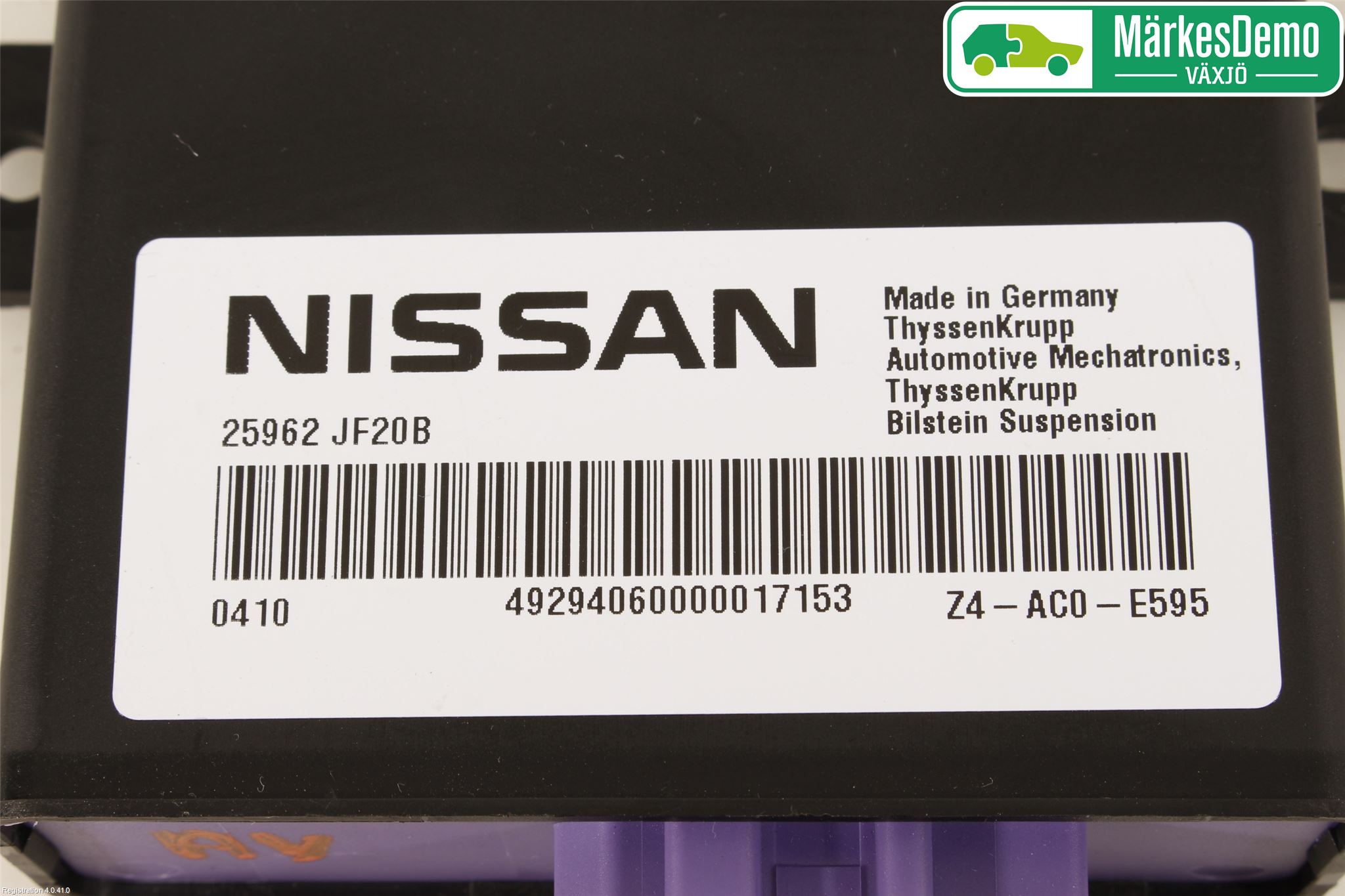 Nissan GT-R Styreenhet Fjæring