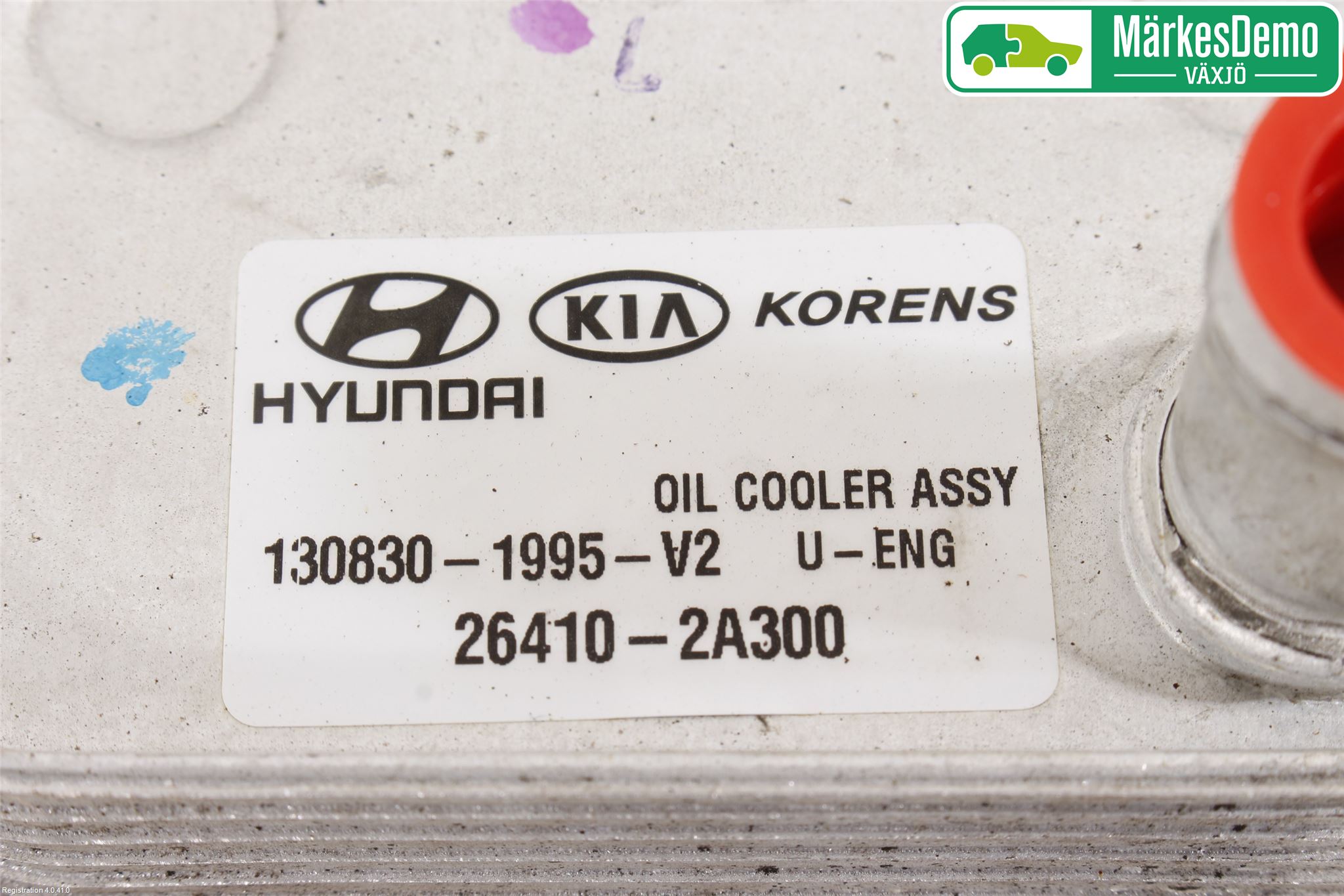 Hyundai i30 GD 13-17 Radiator Oljekjøler Motor