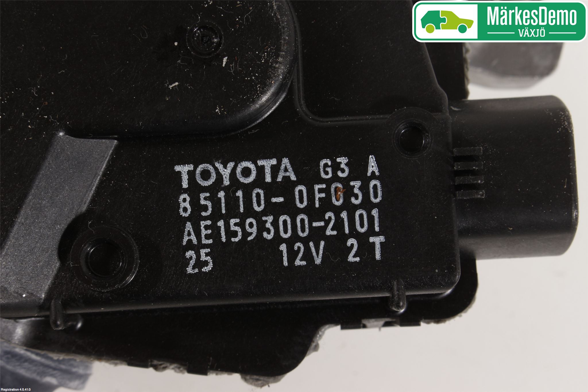 Toyota VERSO 09-18 Viskermotor Frontrute