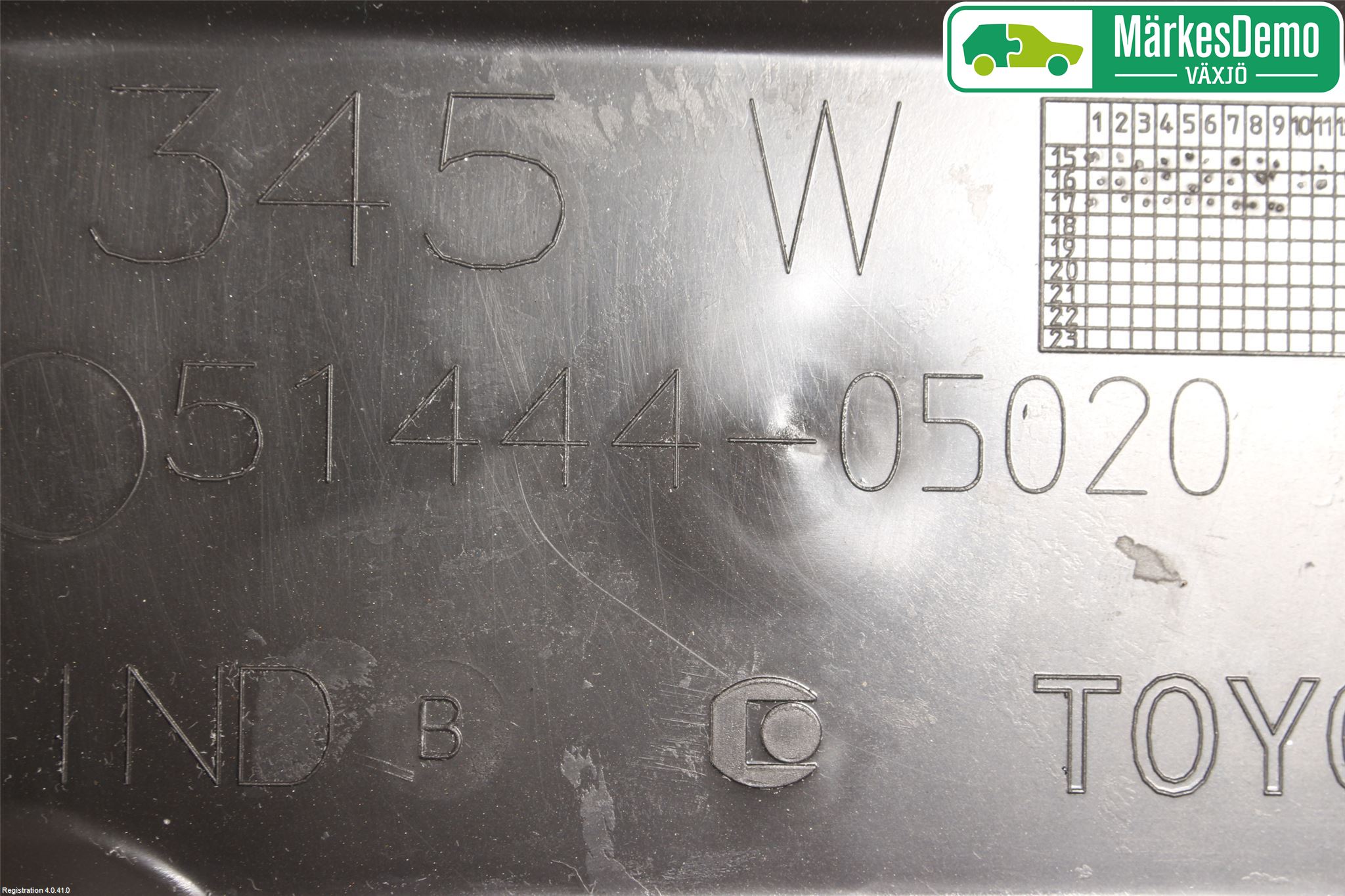 Toyota AURIS 13-19 Bunnplate U Motor-Gear-Dørk