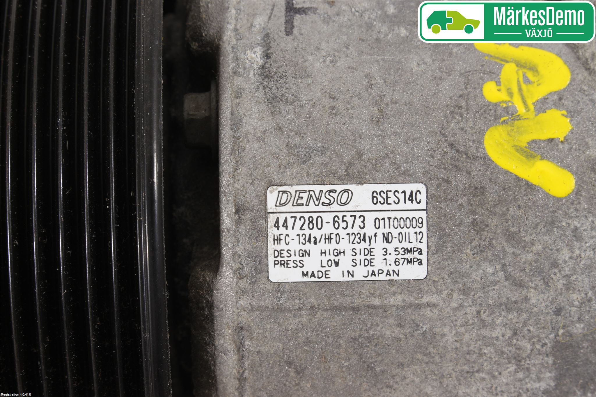 Toyota VERSO 09-18 Varme Ac Kompressor