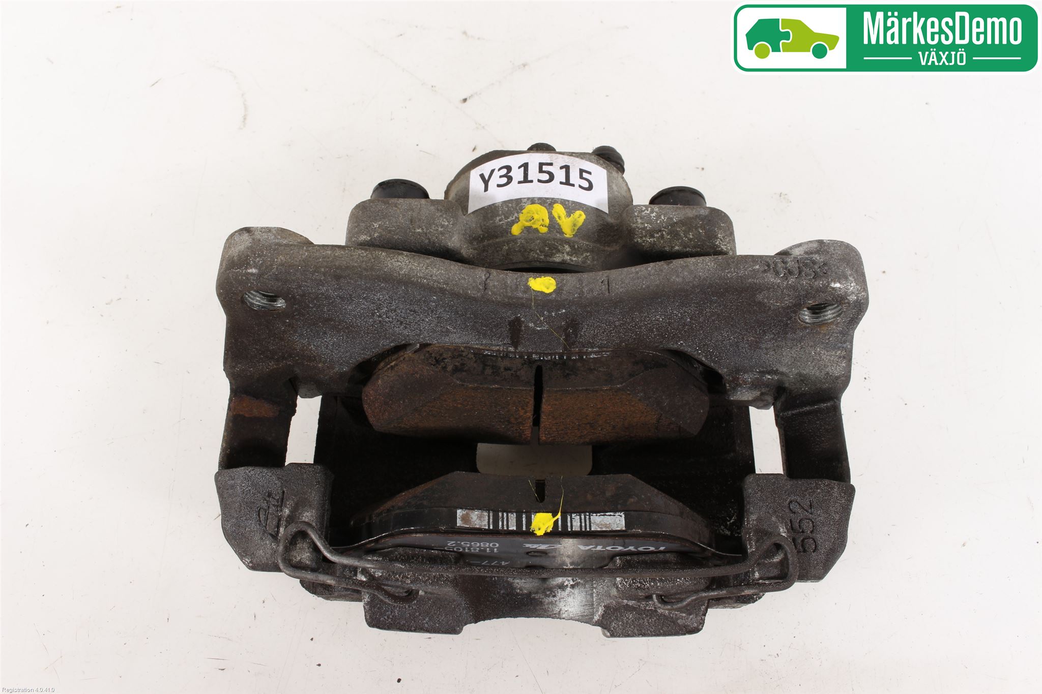 Toyota YARIS XP130 15-20 Bremsecaliper Foran Høyre