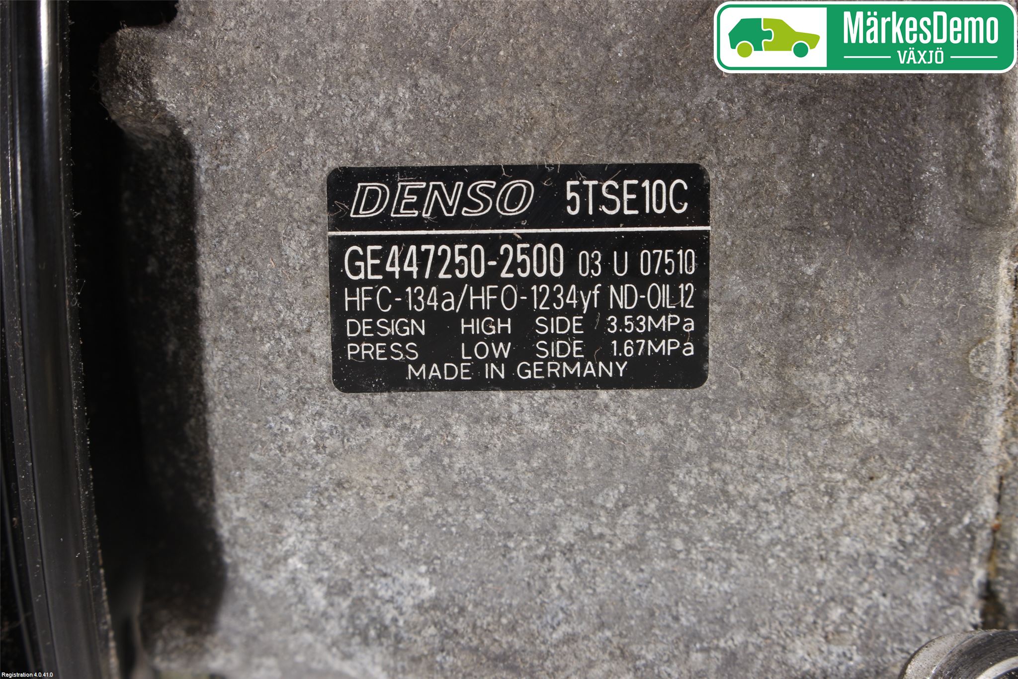 Toyota YARIS XP130 15-20 Varme Ac Kompressor