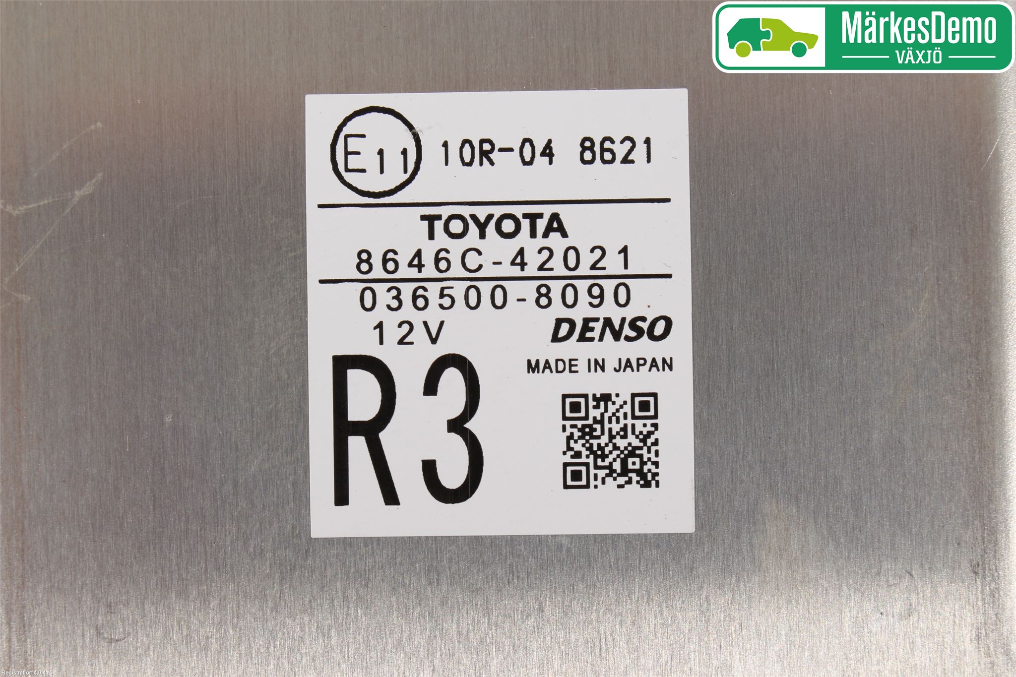 Toyota RAV4 13-18 Sensor Kollisjonsbeskyttelse
