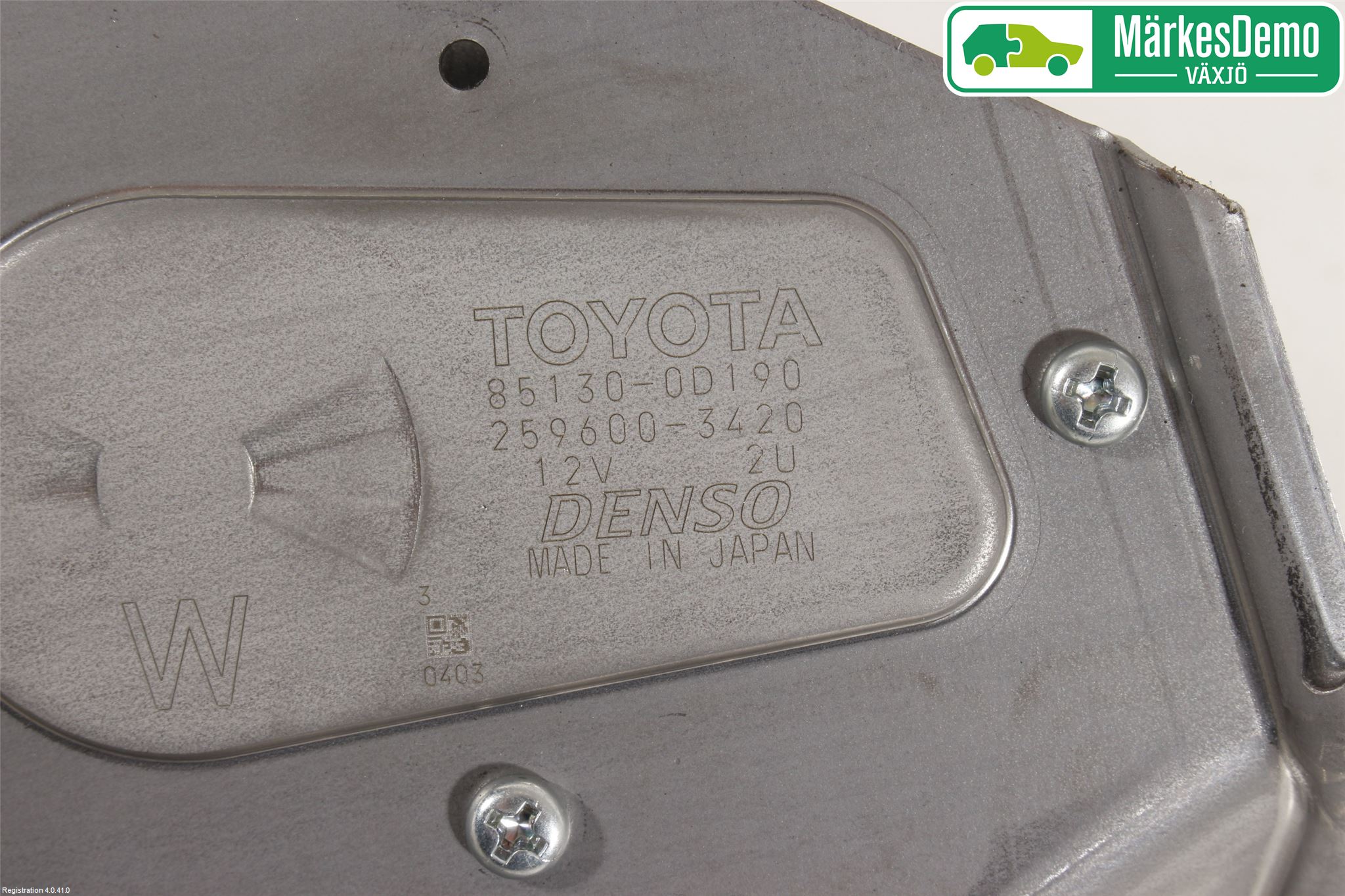 Toyota YARIS XP130 15-20 Viskermotor Bakluke