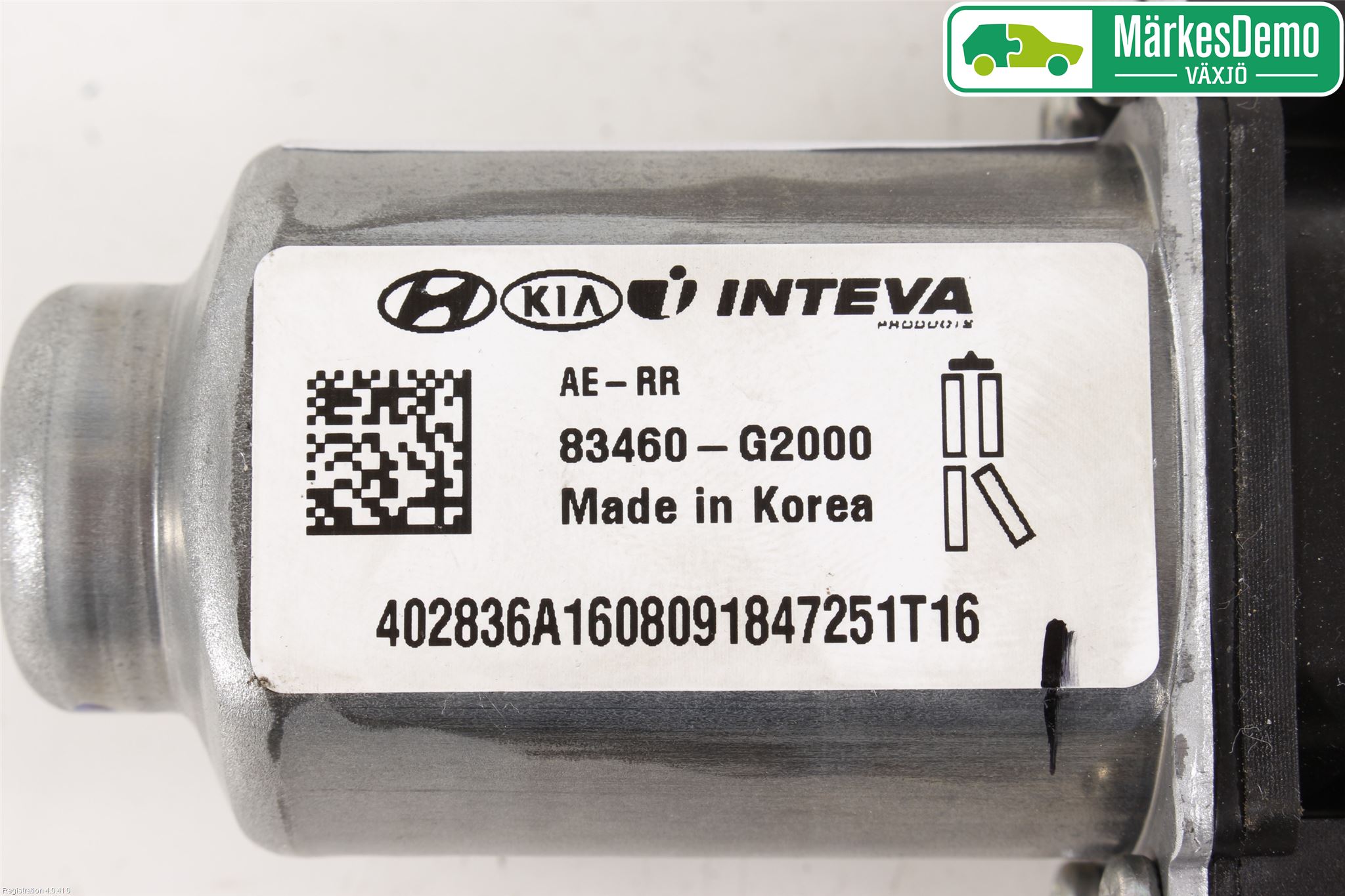Hyundai IONIQ AE 17-22 Vindusheismotor