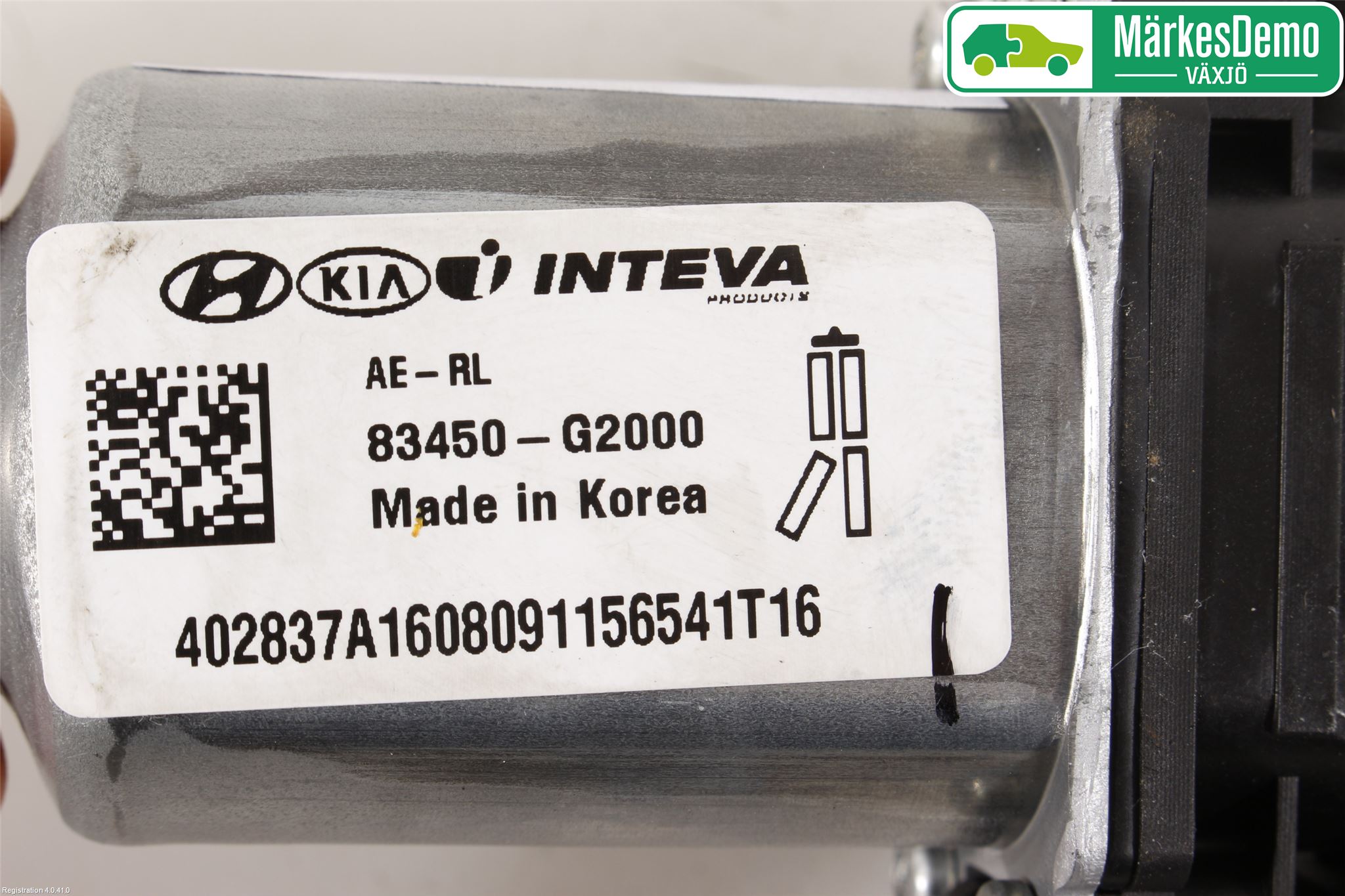 Hyundai IONIQ AE 17-22 Vindusheismotor