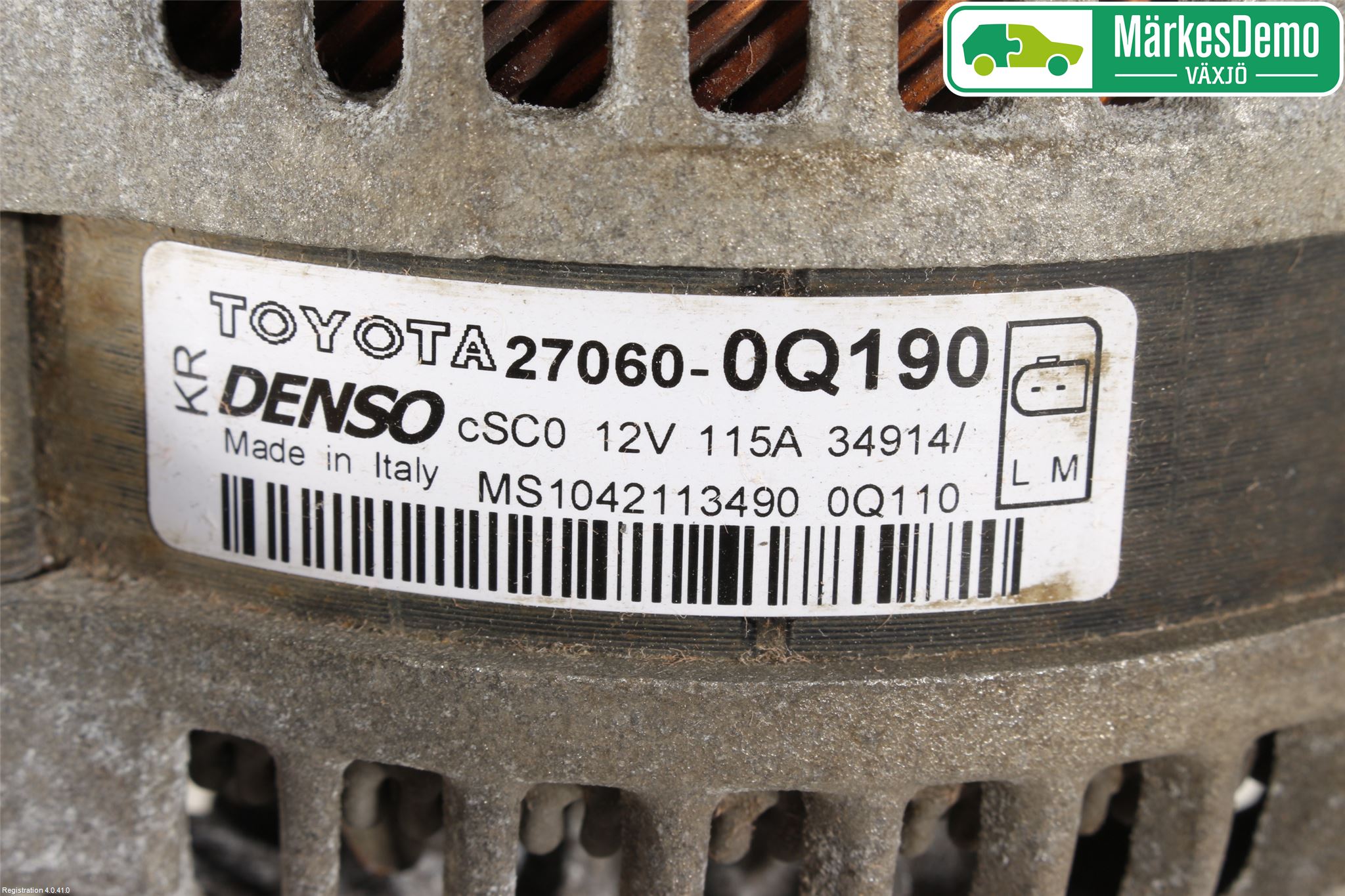 Toyota AYGO 15-21 Dynamo