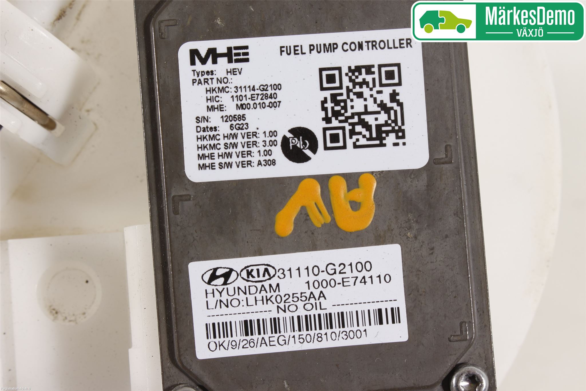Hyundai IONIQ AE 17-22 Drivstoffpumpe Fødepumpe El